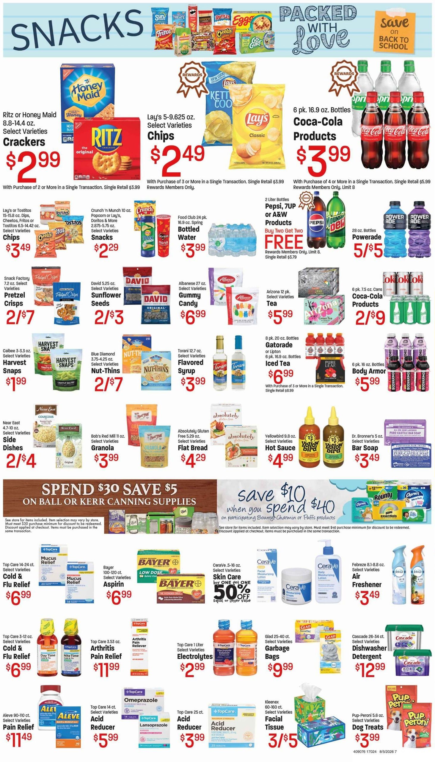 Broulim's (Basalt–Firth Area, ID) Weekly Ad August 5 - 11, 2026