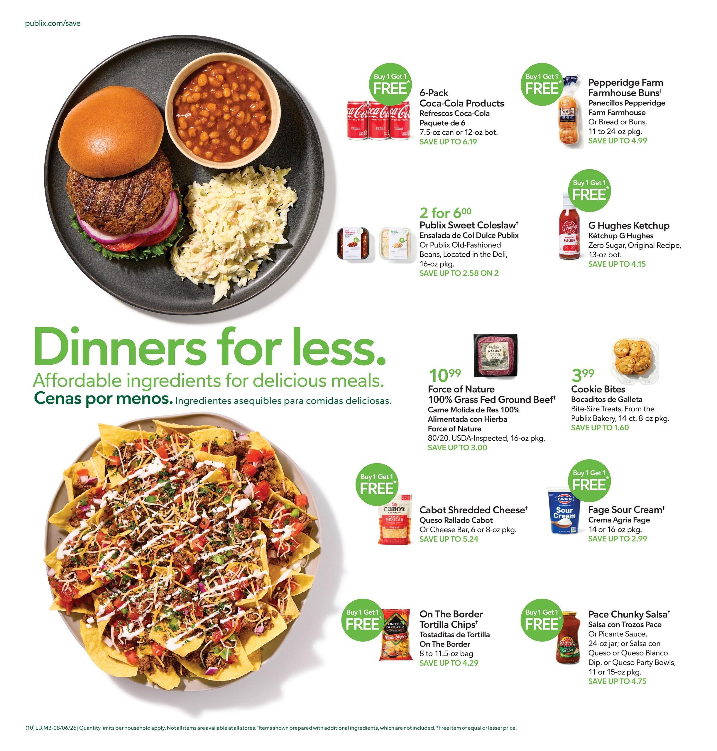 Publix (Boca Raton Area, FL) Anuncio Semanal Español Weekly Ad August 6 - 12, 2026
