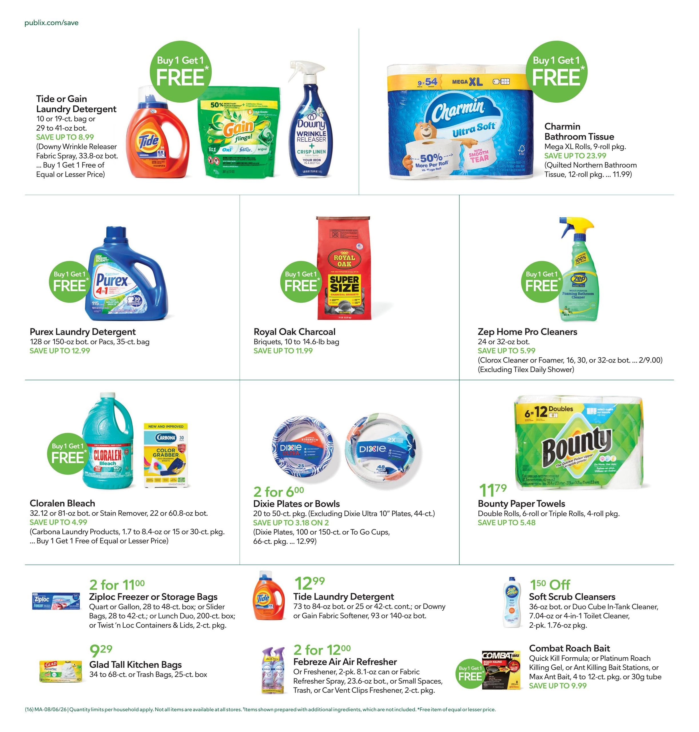 Publix (Boca Raton Area, FL) Weekly Ad August 6 - 12, 2026
