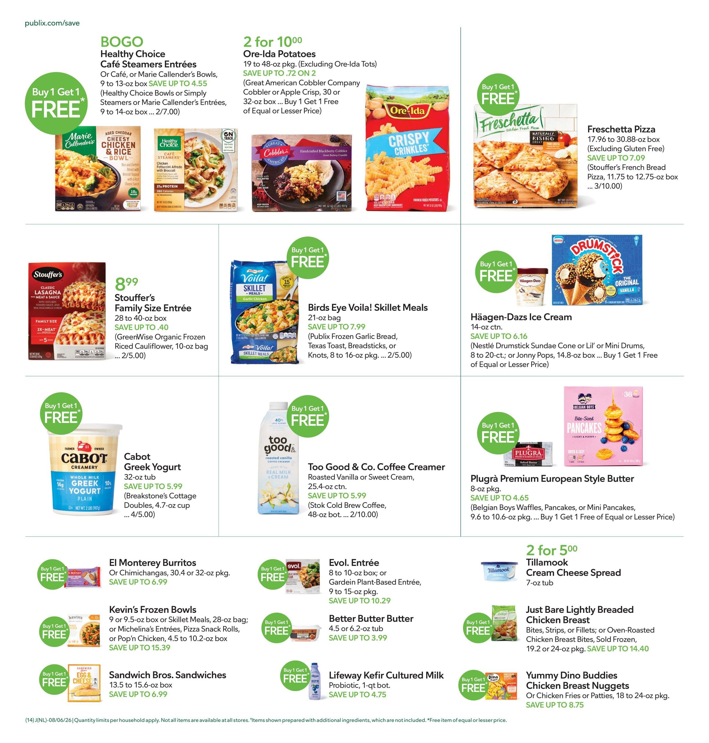 Publix (Jacksonville–Atlantic Beach Area, FL) Weekly Ad August 6 - 12, 2026