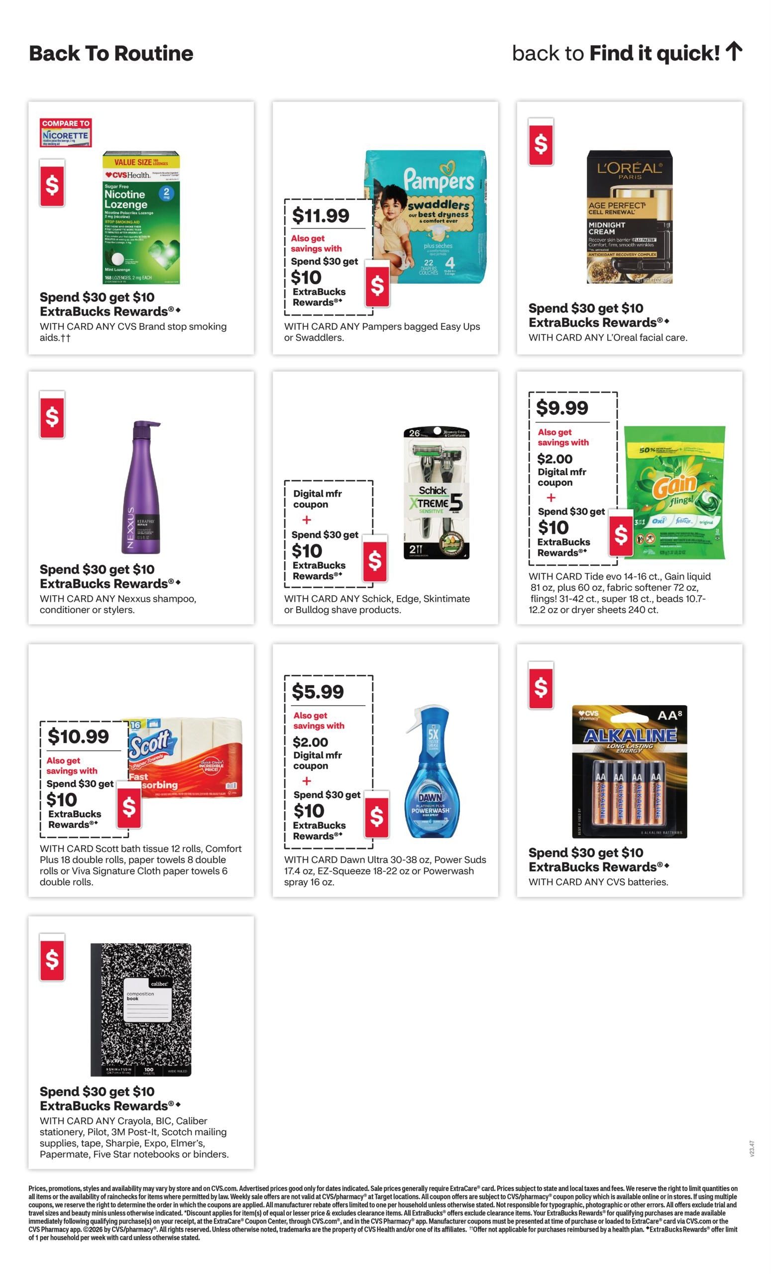 CVS Pharmacy (Raleigh–Cary Area, NC) Weekly Ad August 9 - 15, 2026