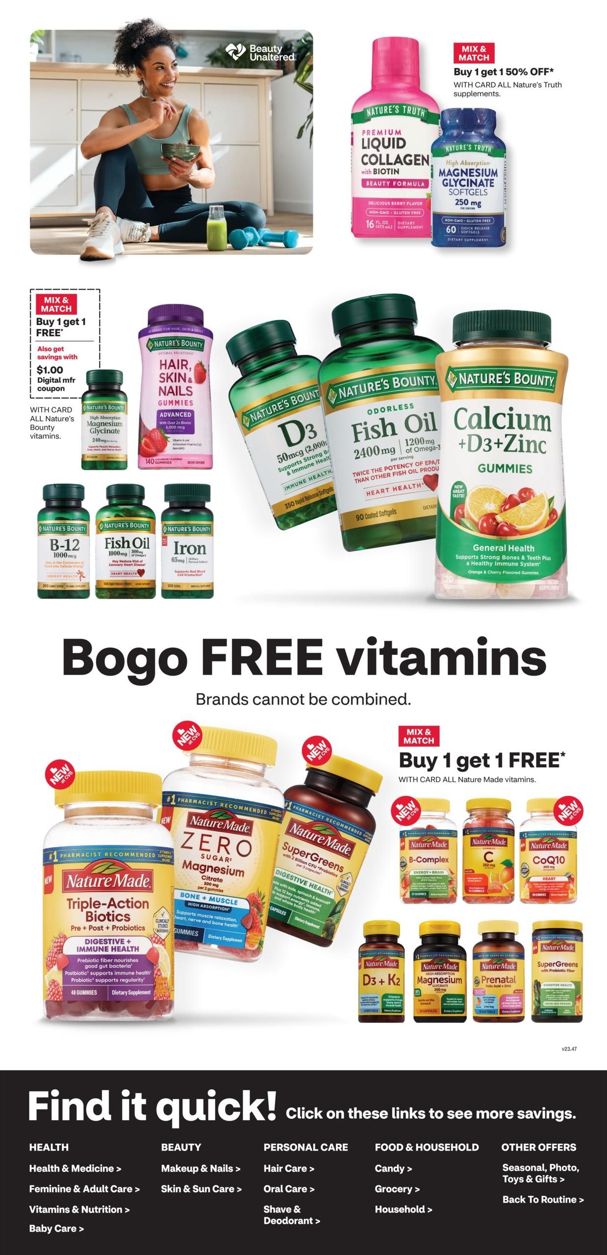 CVS Pharmacy (Raleigh–Cary Area, NC) Weekly Ad August 9 - 15, 2026