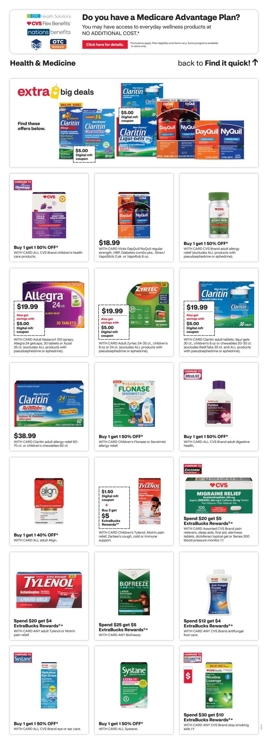 CVS Pharmacy (Raleigh–Cary Area, NC) Weekly Ad August 9 - 15, 2026