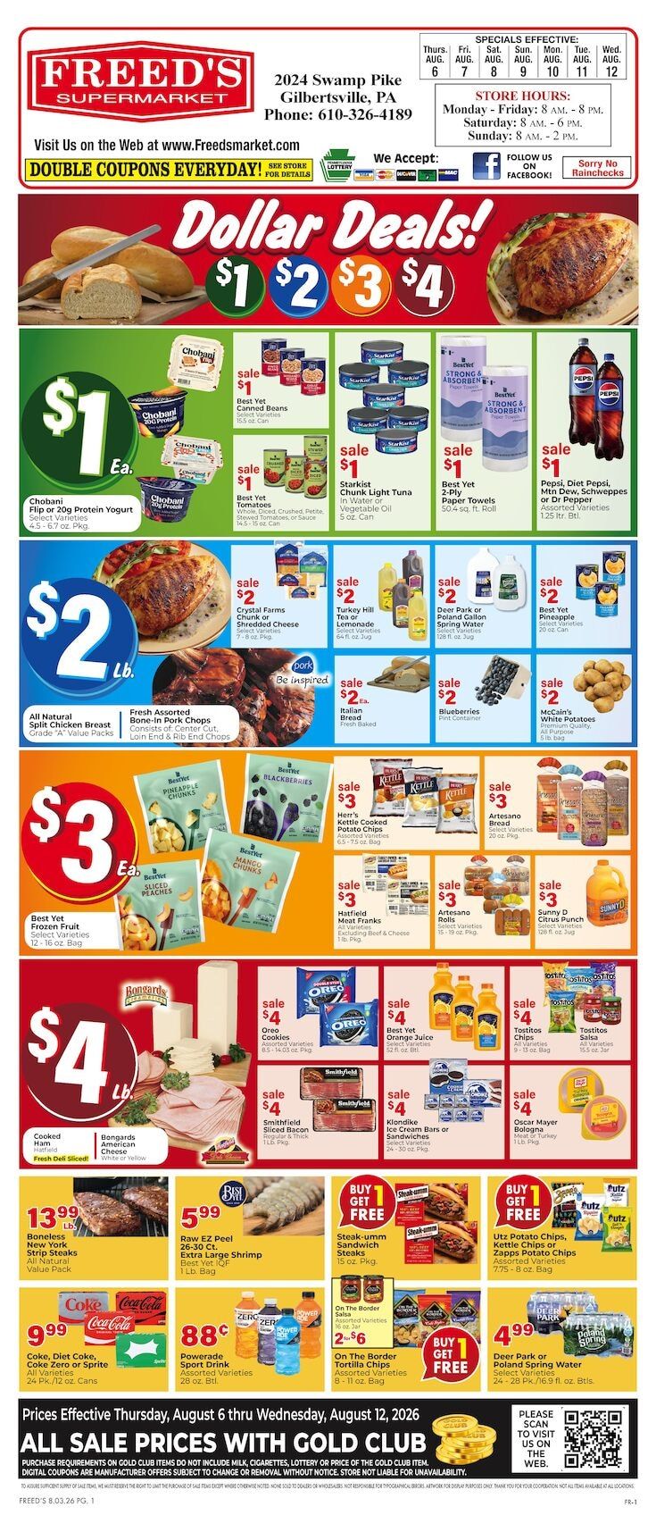 Freed's Market Weekly Ad August 6 - 12, 2026