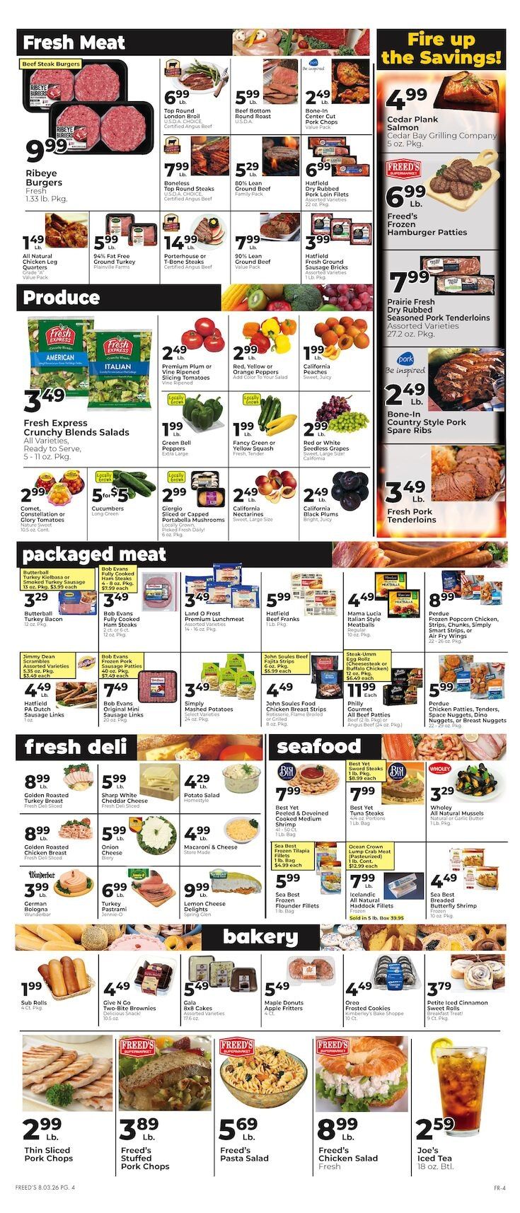 Freed's Market Weekly Ad August 6 - 12, 2026
