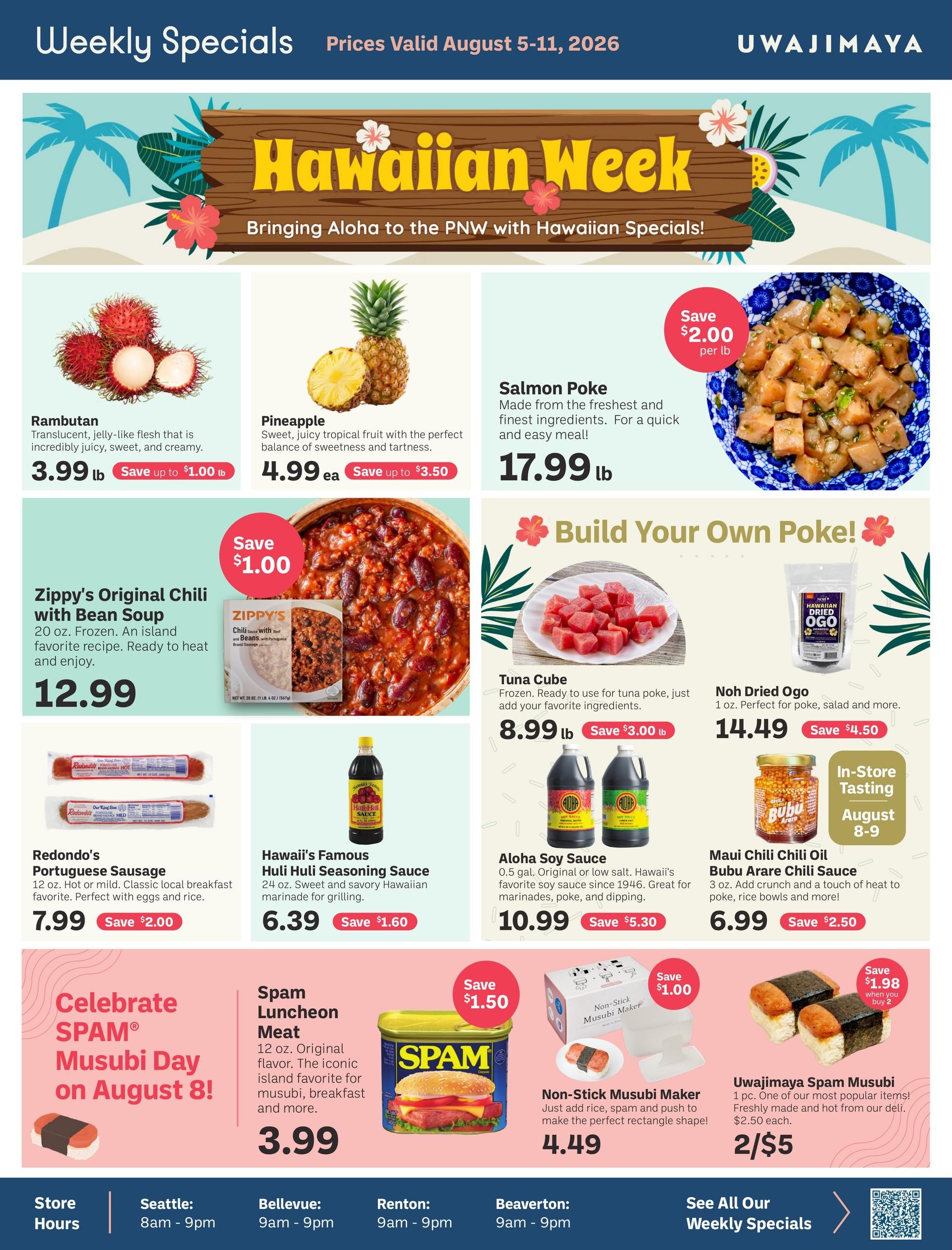 Uwajimaya Weekly Ad August 5 - 11, 2026