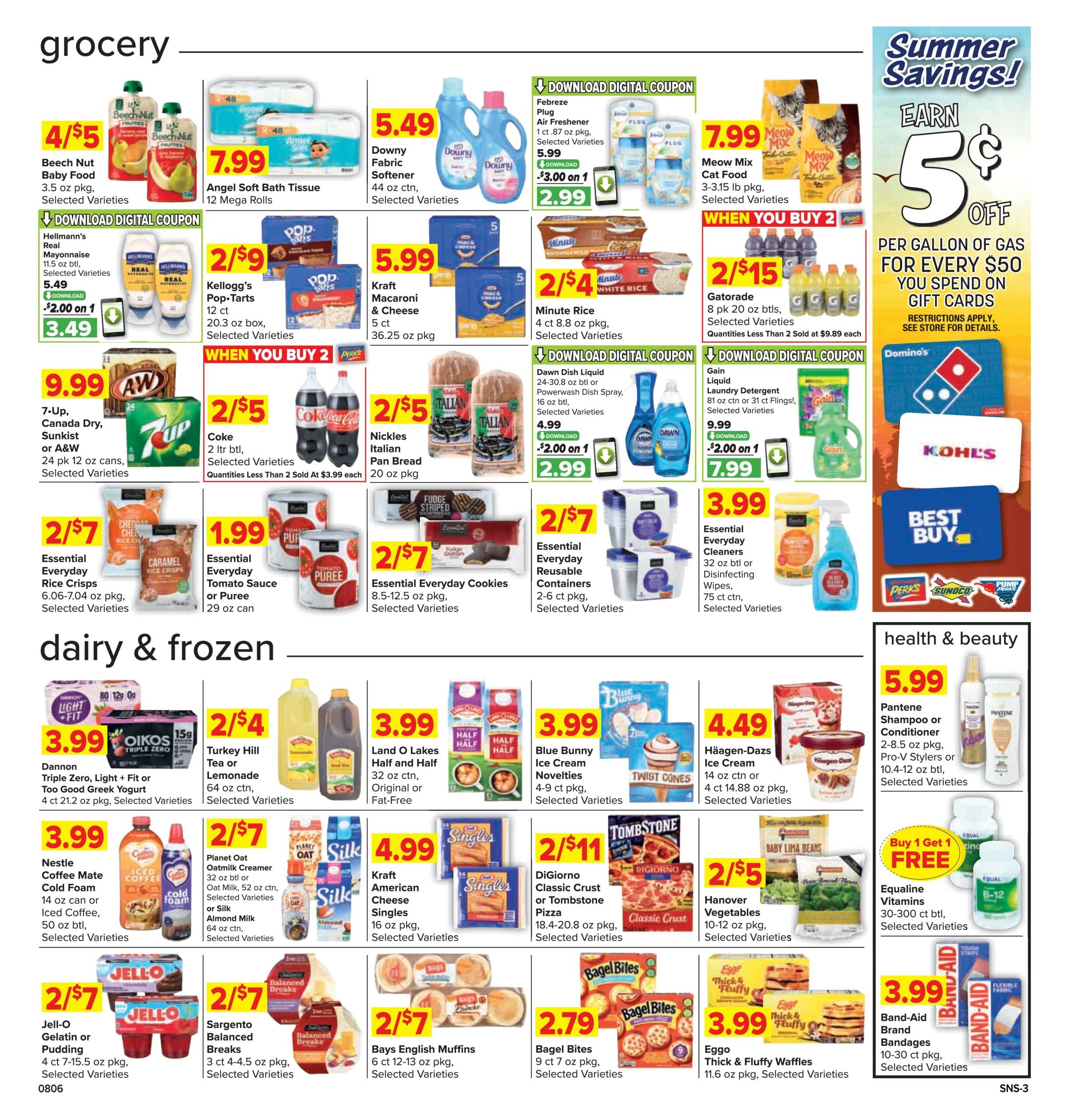 Shop 'n Save (OH, PA) Weekly Ad August 6 - 12, 2026