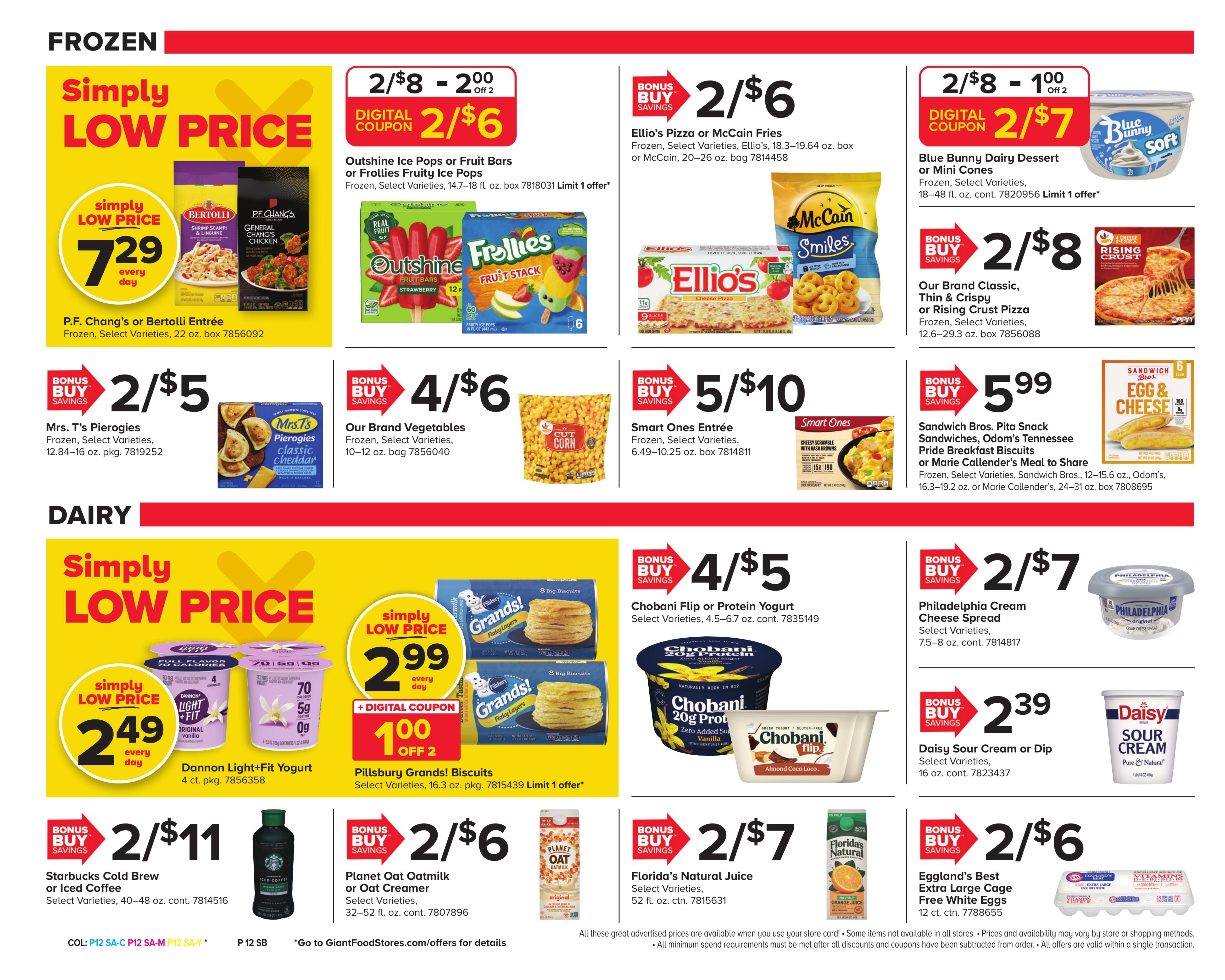 Giant Food Stores (State College Area, PA) Weekly Ad August 7 - 13, 2026