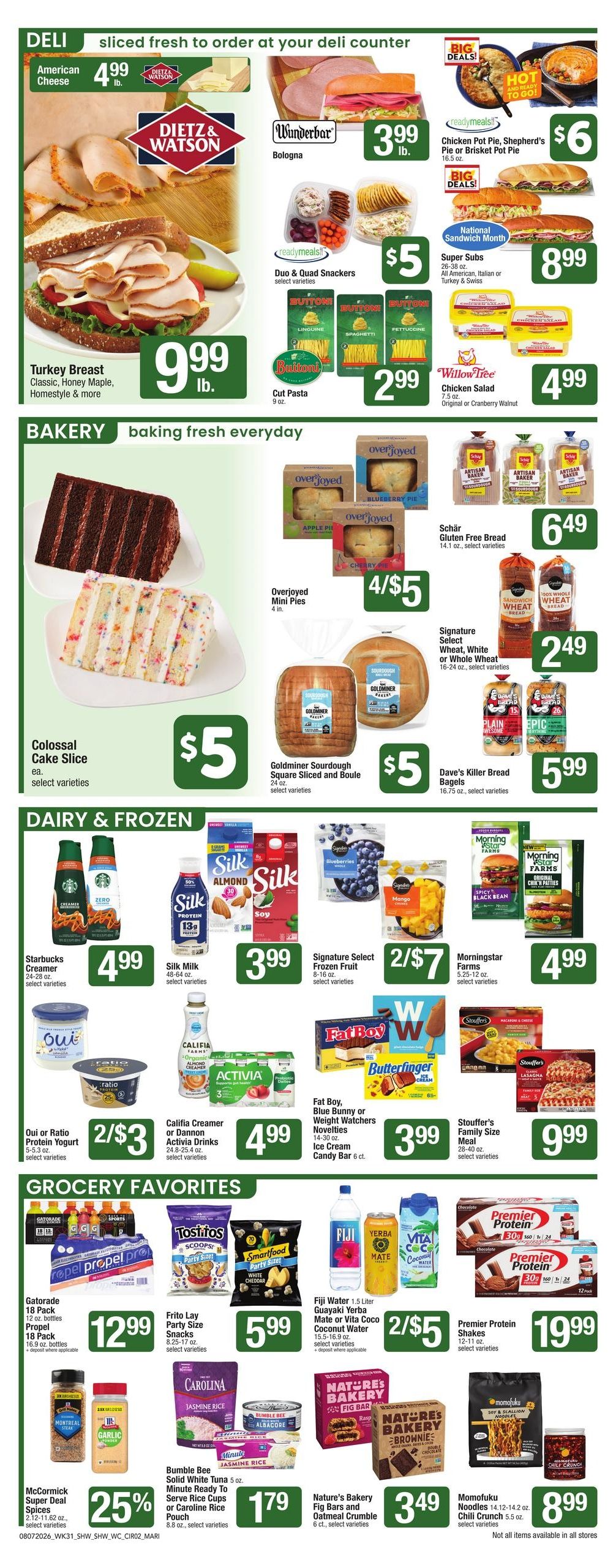 Shaw's (CT, MA) Weekly Ad August 7 - 13, 2026