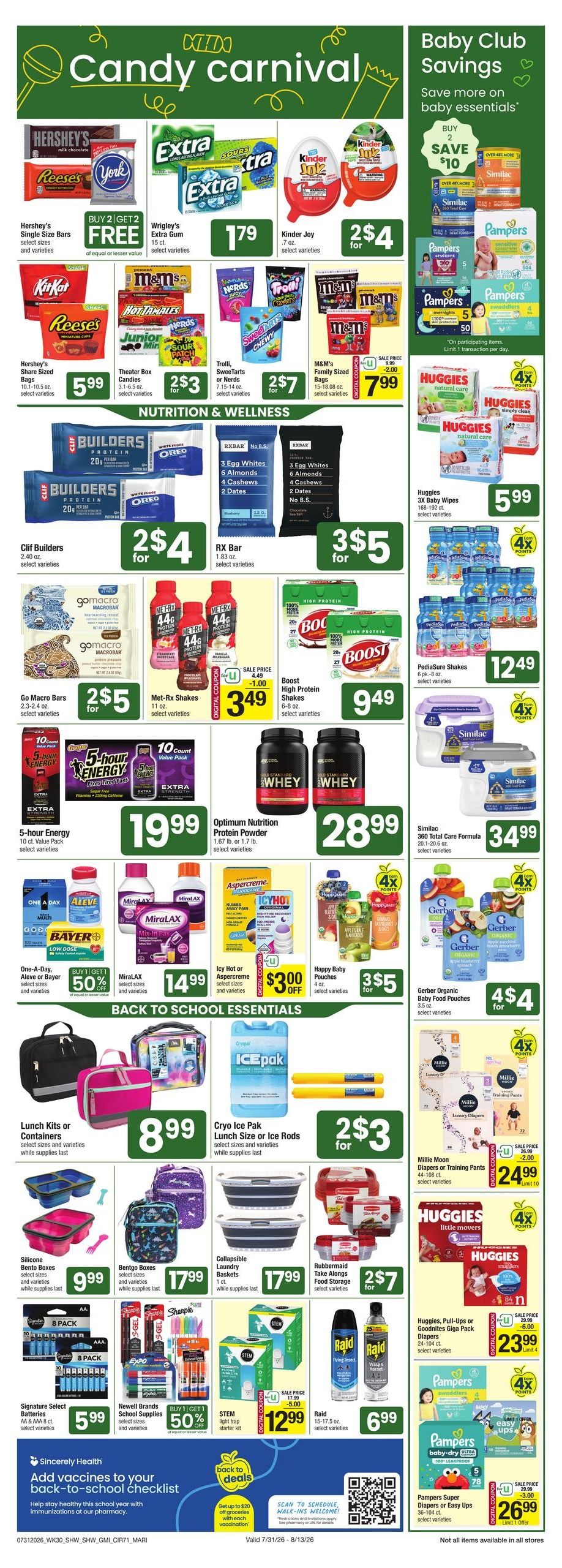 Shaw's (CT, MA) Weekly Ad August 7 - 13, 2026
