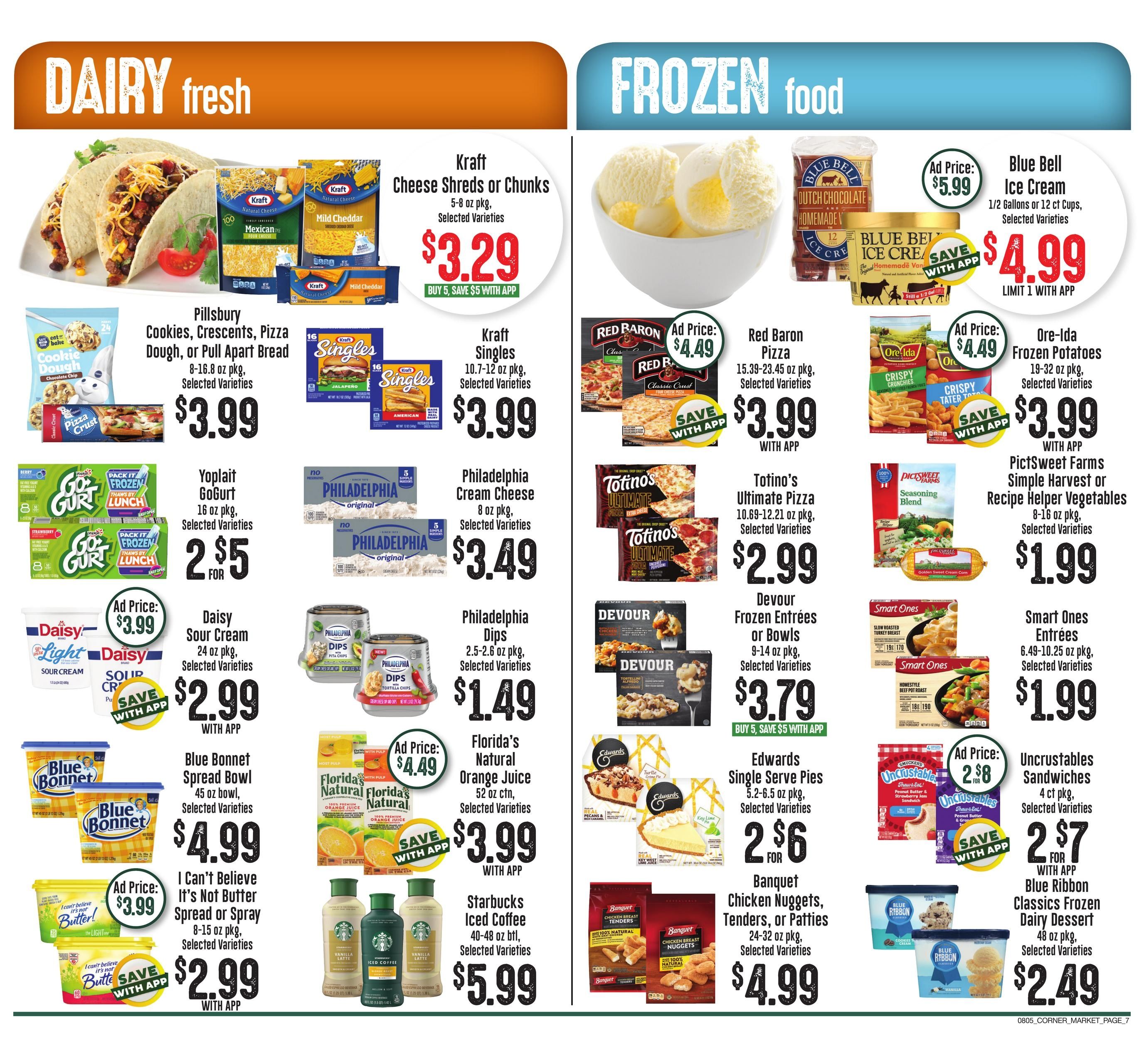 Corner Market MS Weekly Ad August 5 - 11, 2026