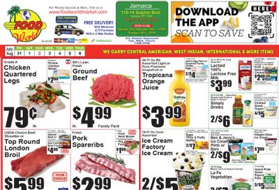 Food World Supermarket Weekly Ad July 31 - August 6, 2026