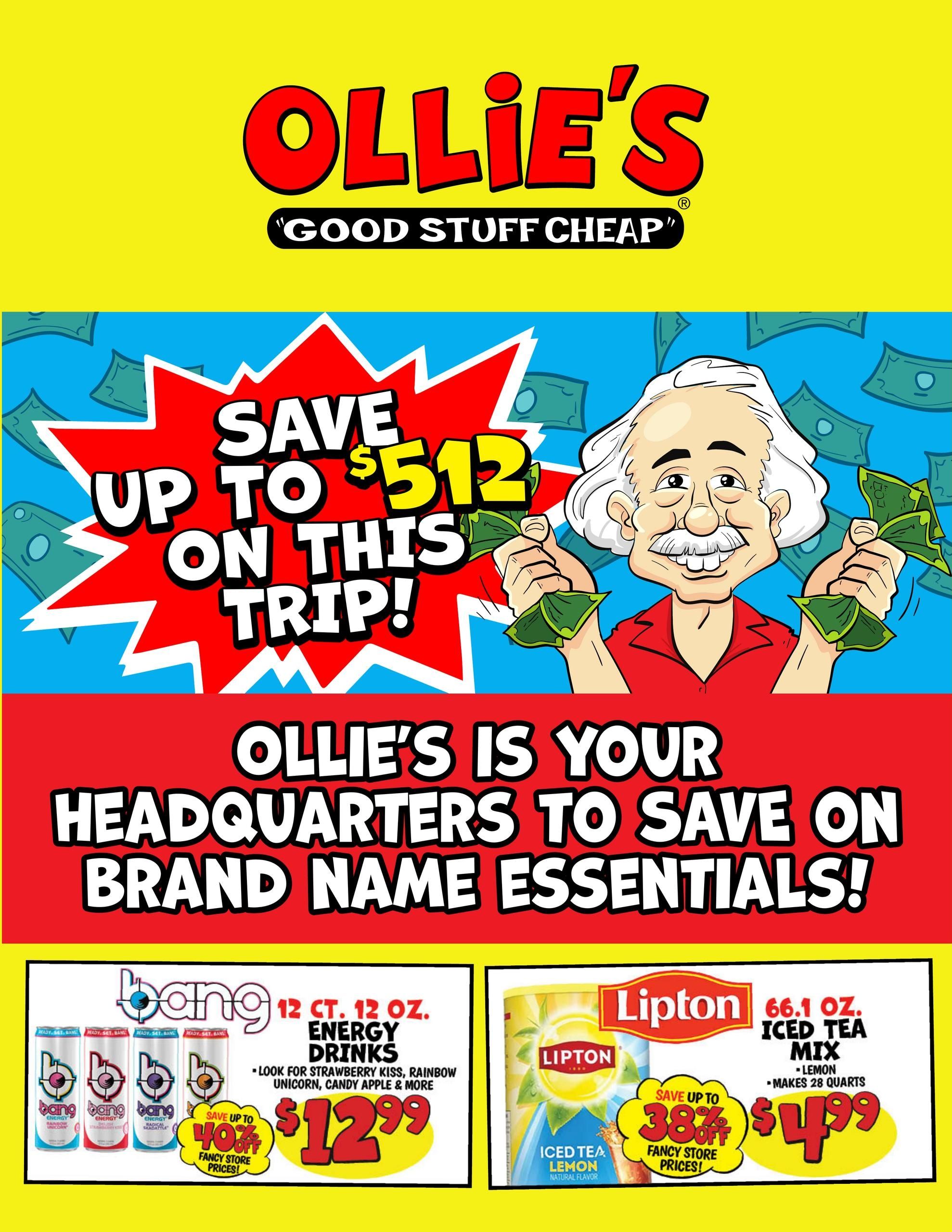 Ollie's Bargain Outlet (Bellamy Area, AL) Weekly Ad August 6 - 12, 2026