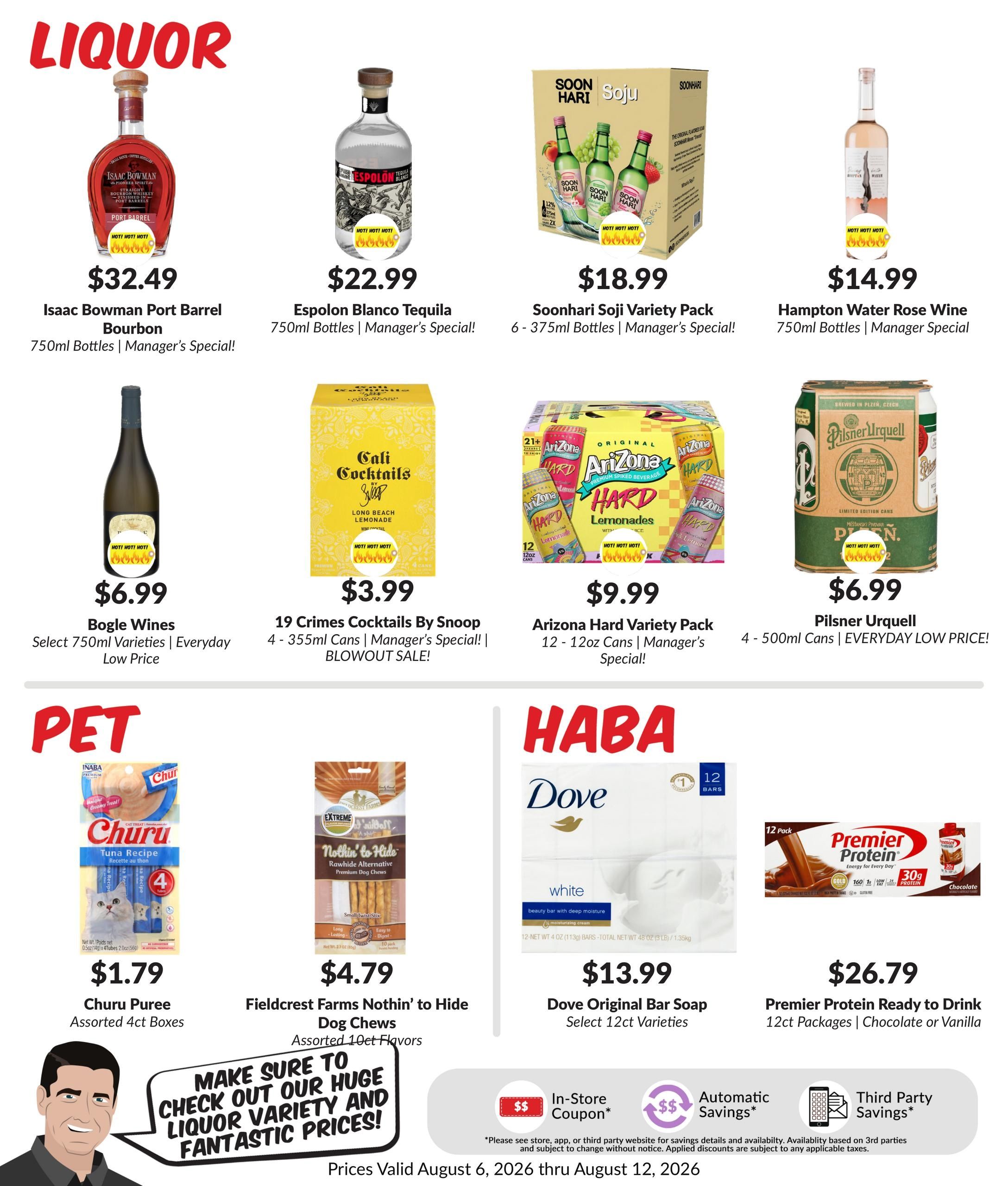 Woodman's Food Market (Lincolnwood–Evanston Area, IL) M1000 Weekly Weekly Ad August 6 - 12, 2026