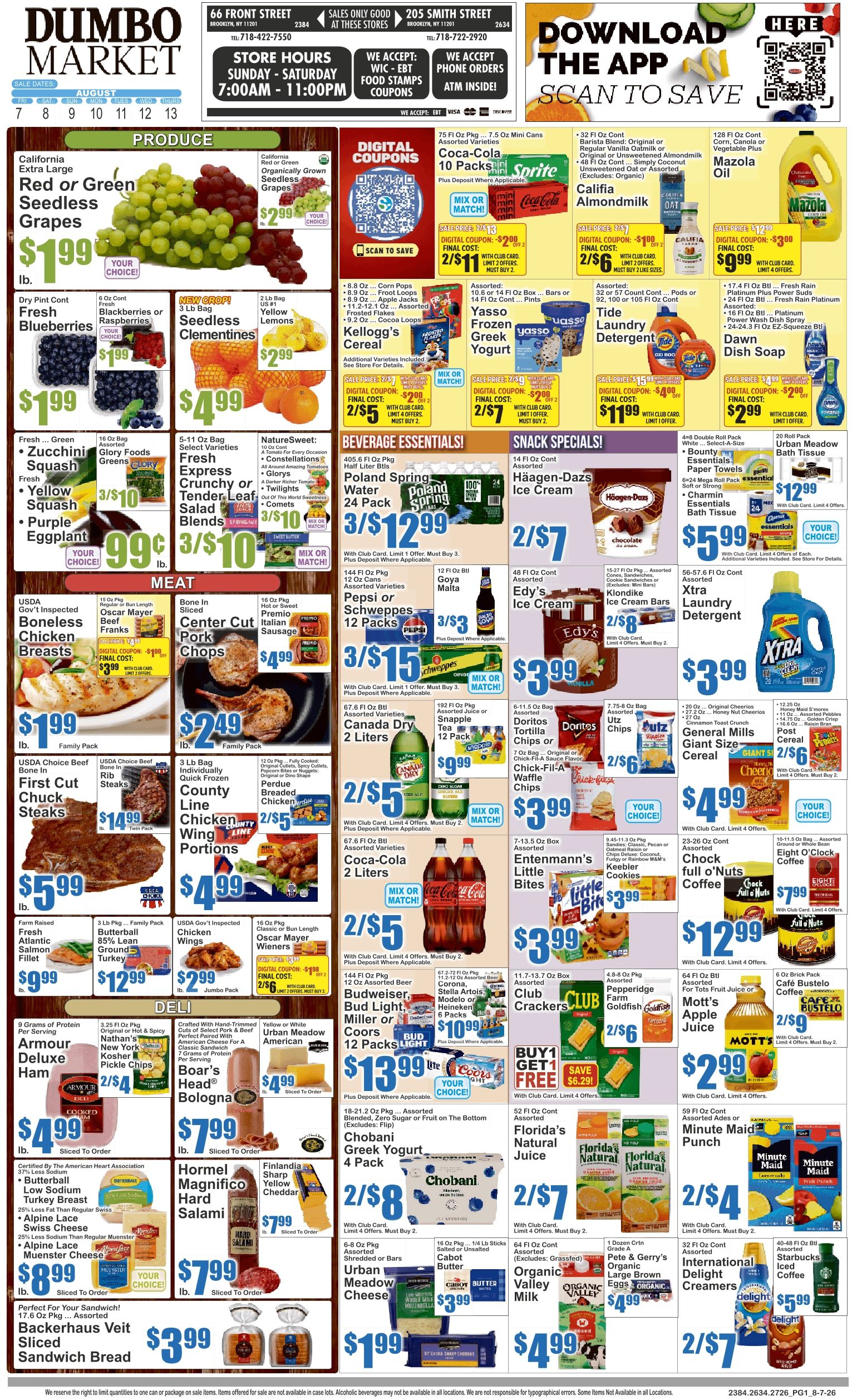 Dumbo Market Weekly Ad August 7 - 13, 2026