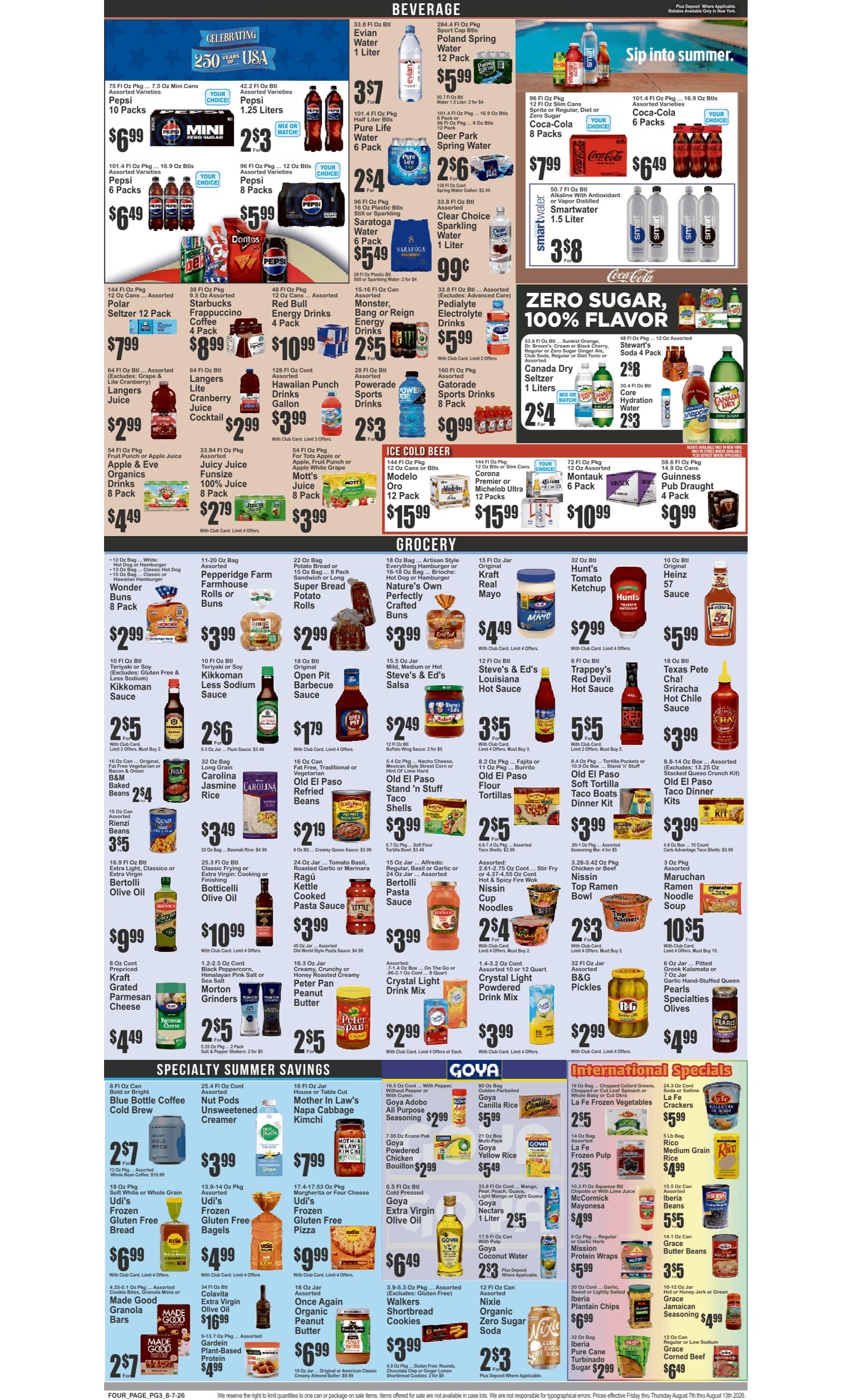 Dumbo Market Weekly Ad August 7 - 13, 2026