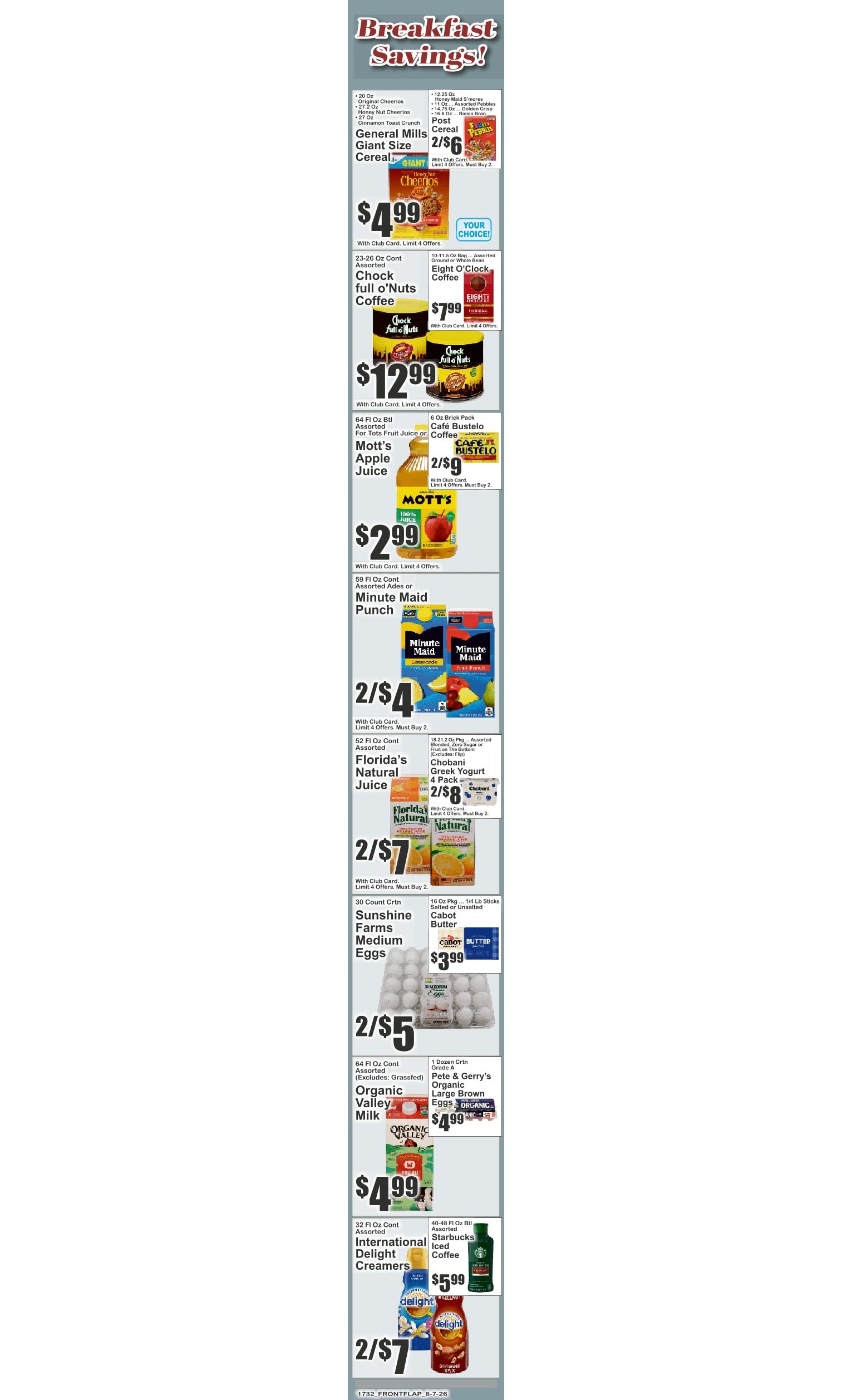 Key Fresh & Natural (102-02 101st Ave., Ozone Park, NY) Weekly Ad August 7 - 13, 2026