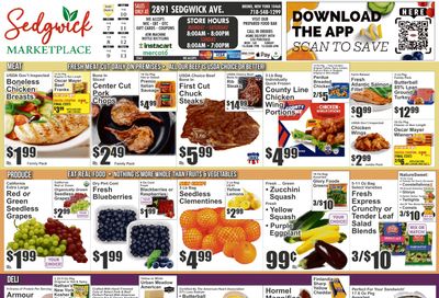 Sedgwick Marketplace (2891 Sedgwick Avenue, Bronx, NY) Weekly Ad August 7 - 13, 2026