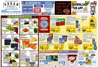 Urban Market (653 Nostrand Ave, Brooklyn, NY) Weekly Ad August 7 - 13, 2026