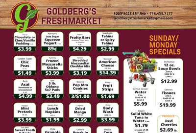 Goldberg's Freshmarket Weekly Ad August 5 - 11, 2026