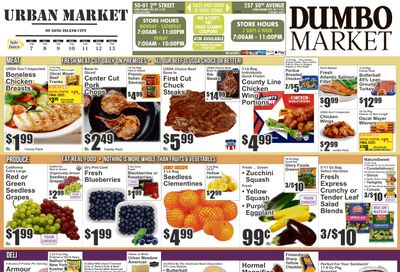 Urban Market (Long Island City, NY) Weekly Ad August 7 - 13, 2026
