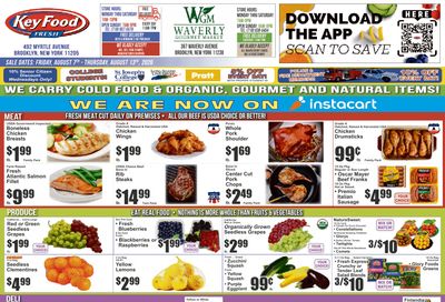 Waverly Gourmet Market (367 Waverly Ave., Brooklyn, NY) Weekly Ad August 7 - 13, 2026