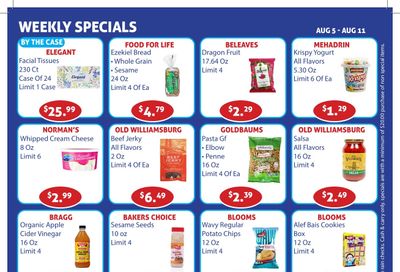 Empire Kosher Supermarket Weekly Ad August 5 - 11, 2026