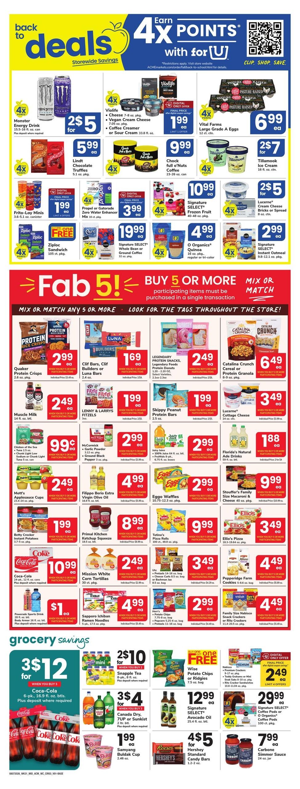 Acme Markets (Salisbury–Chincoteague Island Area, MD–VA) Weekly Ad August 7 - 13, 2026