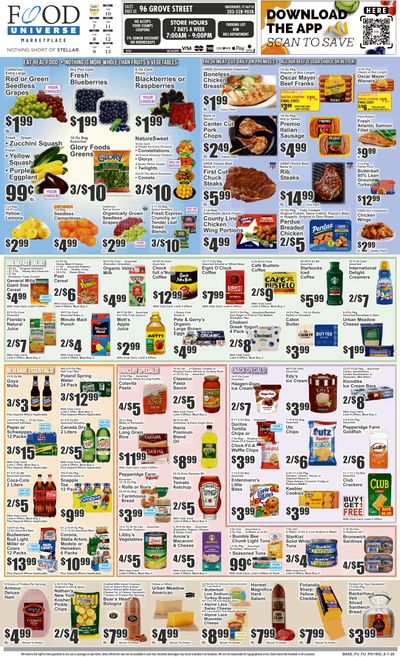 Food Universe (Waterbury, CT) Weekly Ad August 7 - 13, 2026