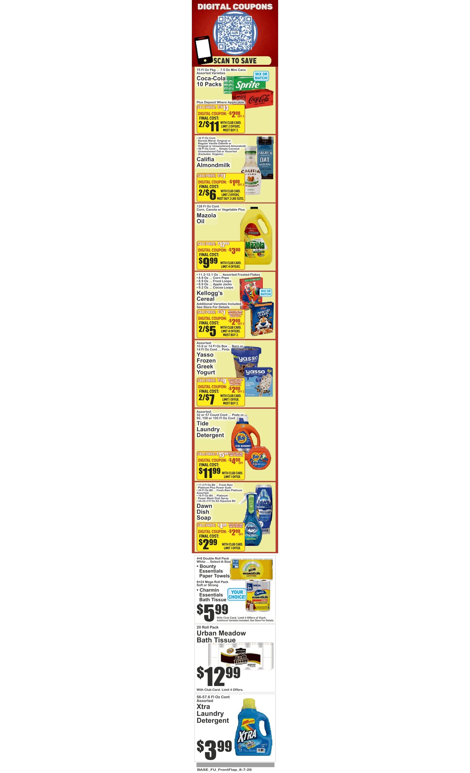 Food Universe (Waterbury, CT) Weekly Ad August 7 - 13, 2026