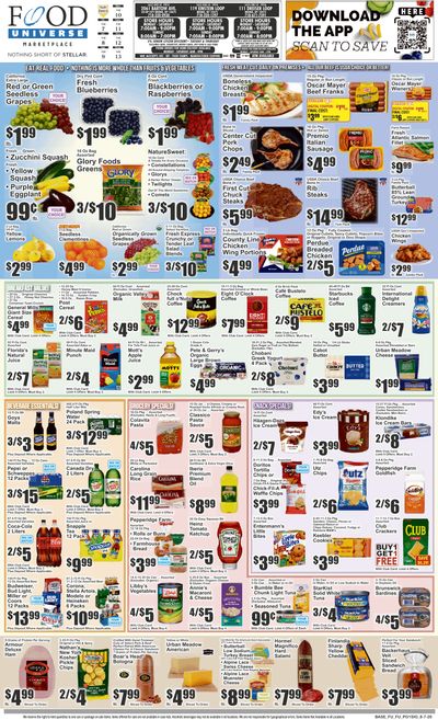 Food Universe Weekly Ad August 7 - 13, 2026