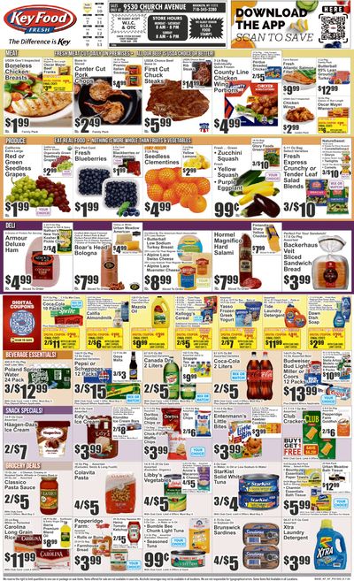 Key Food (9530 Church Ave, Brooklyn, NY) Weekly Ad August 7 - 13, 2026