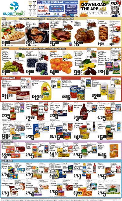 SuperFresh Supermarkets (Newark, NJ) Weekly Ad August 7 - 13, 2026