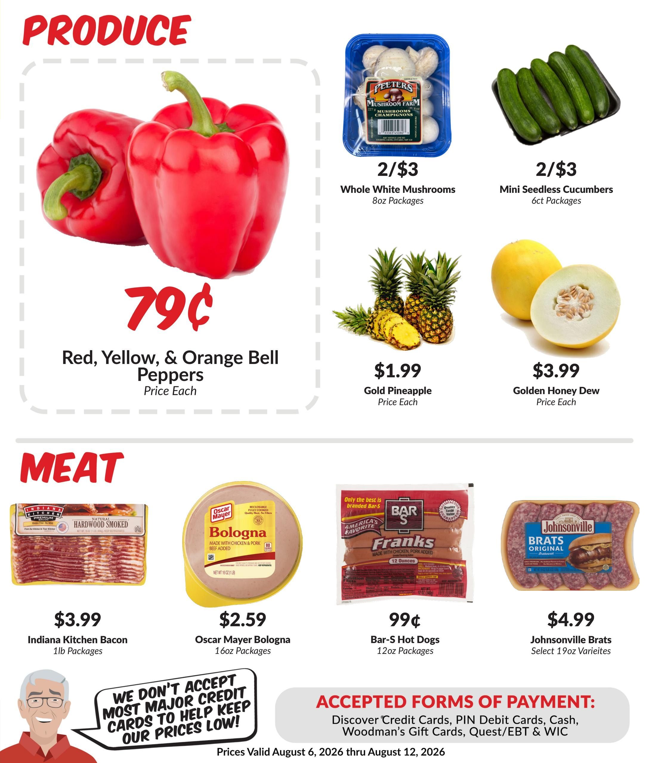 Woodman's Food Market (Aurora–Batavia Area, IL) M1000 Weekly Weekly Ad August 6 - 12, 2026