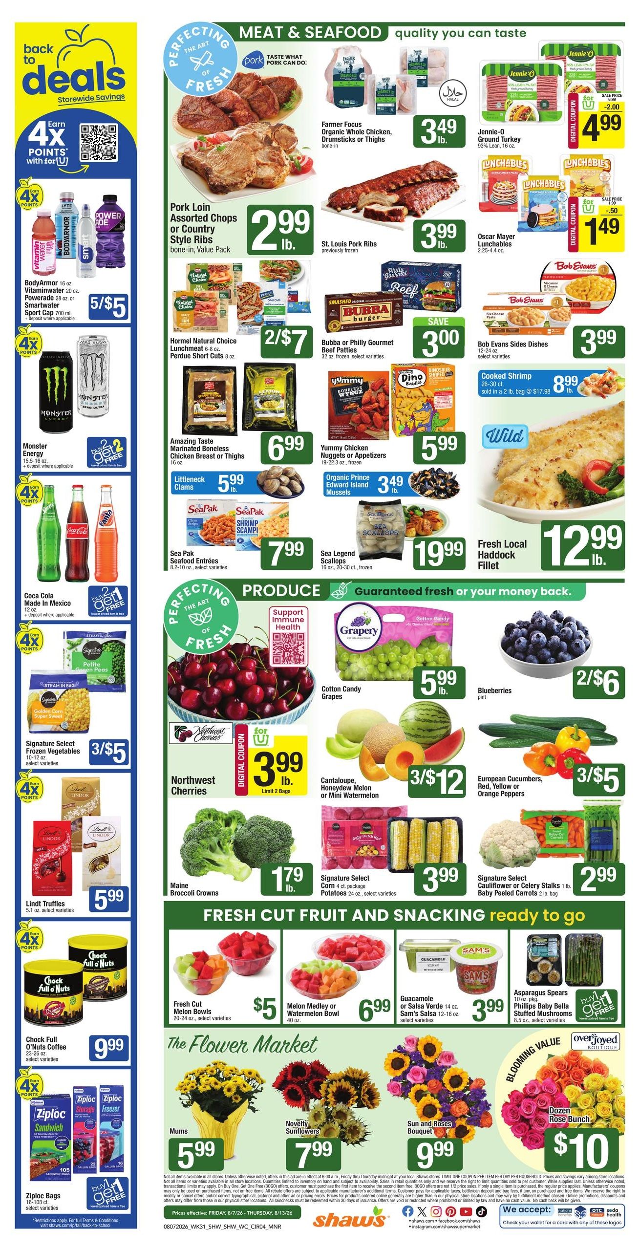 Shaw's (ME) Weekly Ad August 7 - 13, 2026