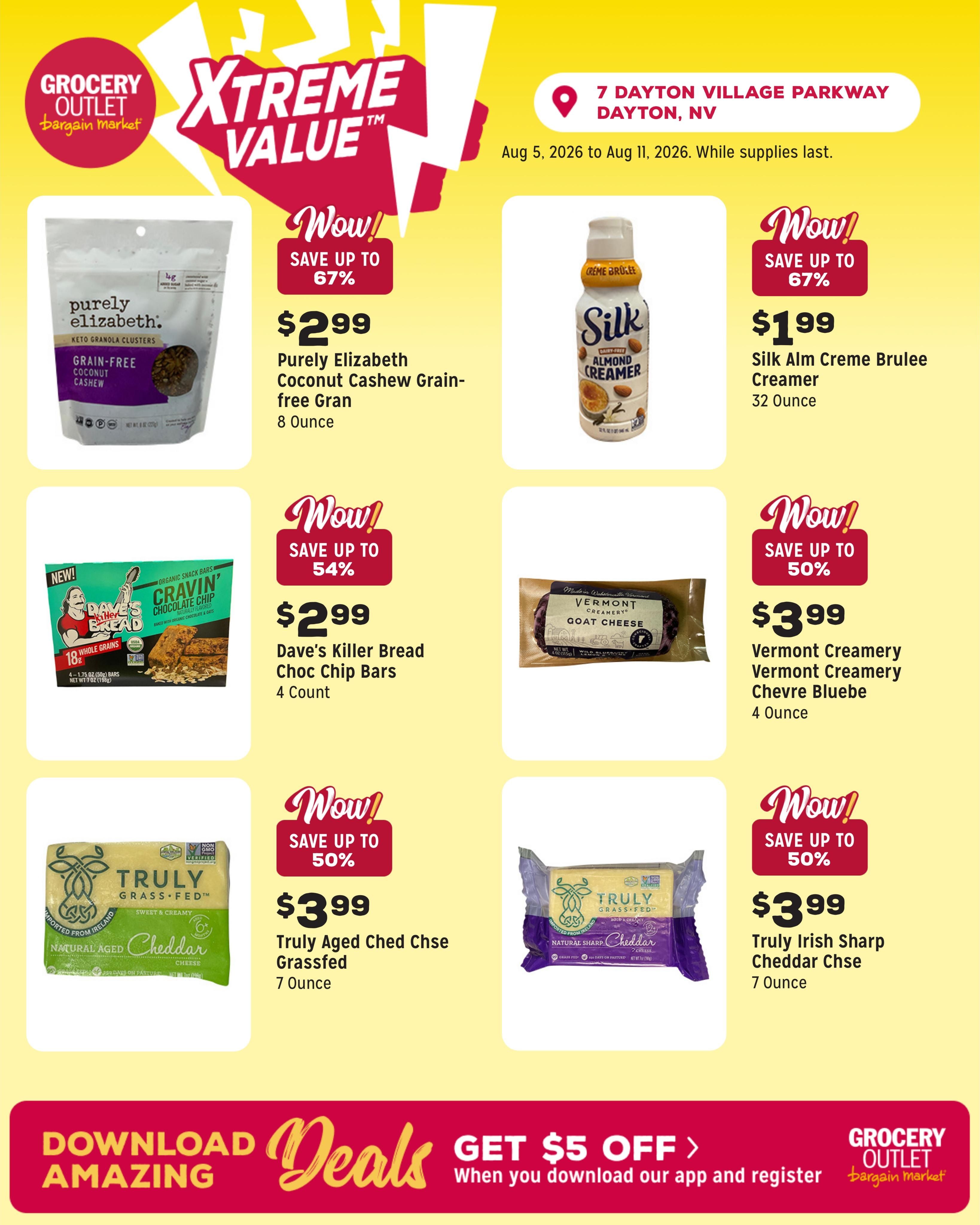 Grocery Outlet (Virginia City Area, NV) Weekly Ad August 5 - 11, 2026