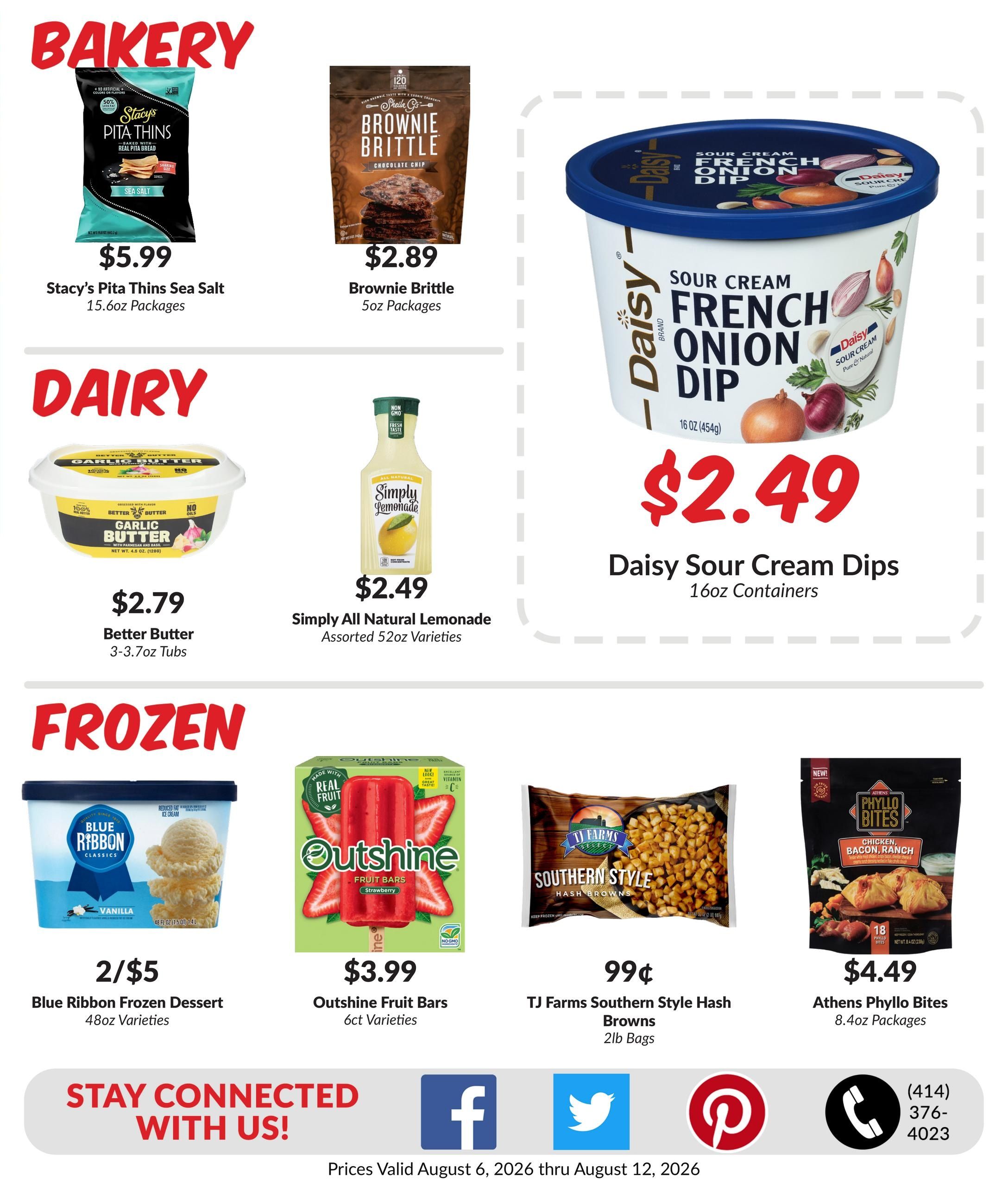 Woodman's Food Market (Milwaukee Area, WI) M1000 Weekly Weekly Ad August 6 - 12, 2026