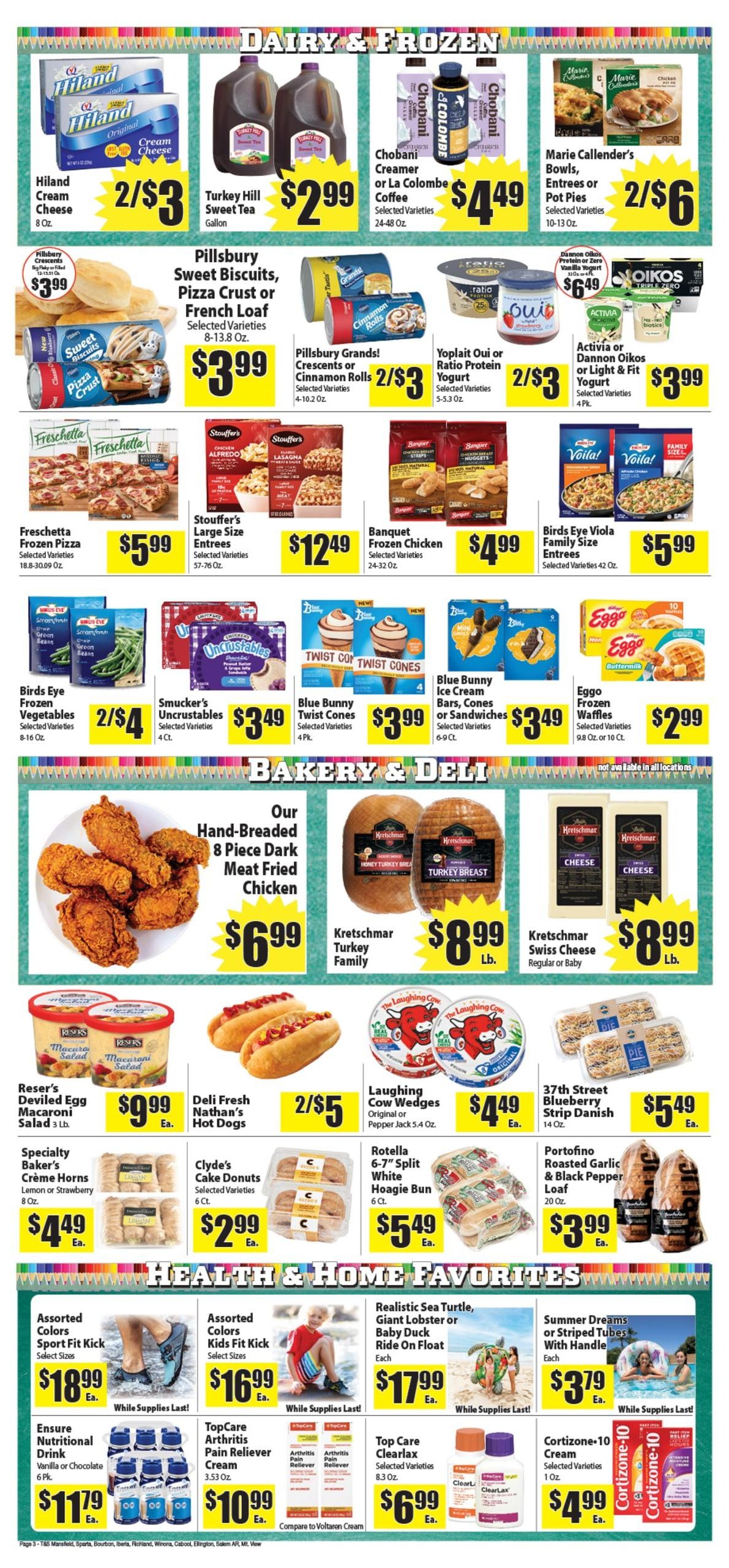 Town & Country Supermarket (Westphalia–Saint Thomas Area, MO) Weekly Ad August 5 - 11, 2026