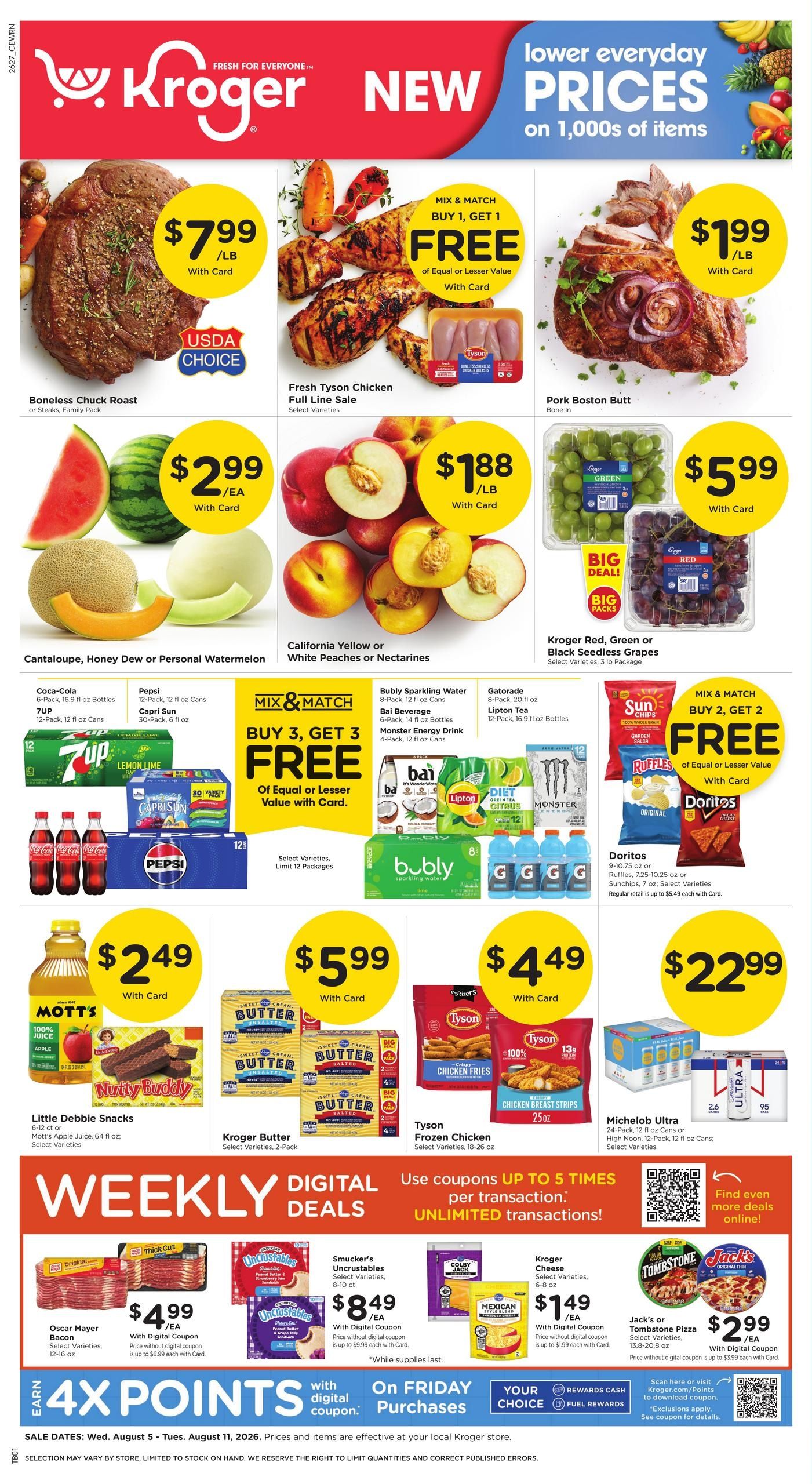 Kroger (Saint Thomas Area, MO) Weekly Ad August 5 - 11, 2026