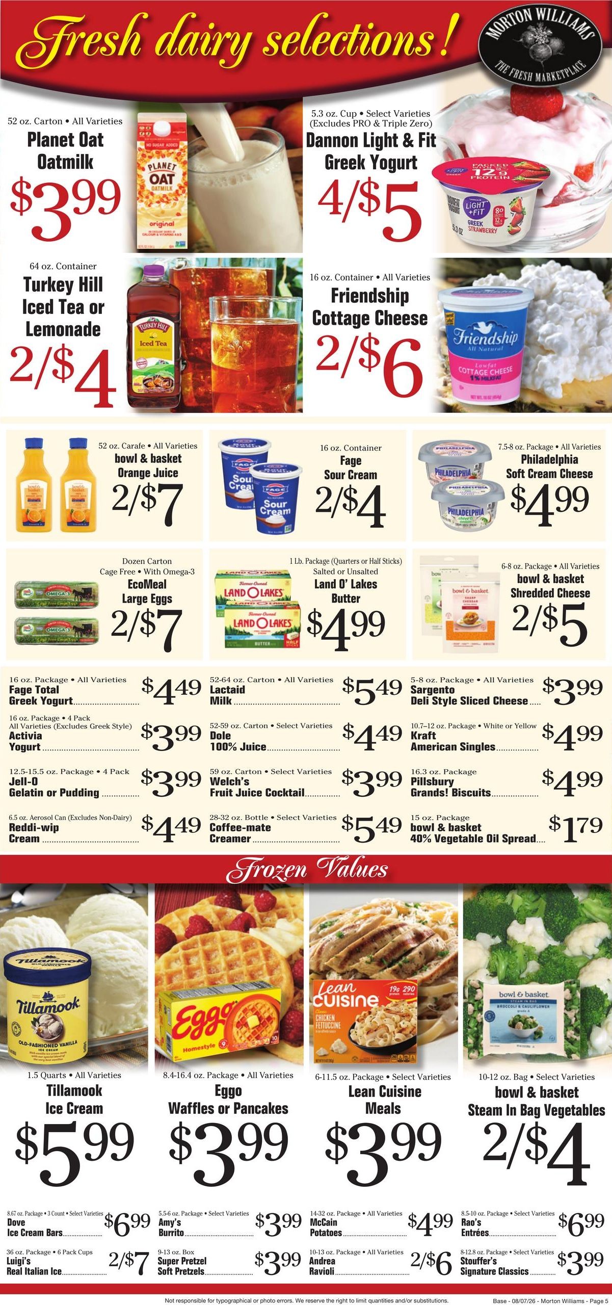 Morton Williams Supermarket Weekly Ad August 7 - 13, 2026