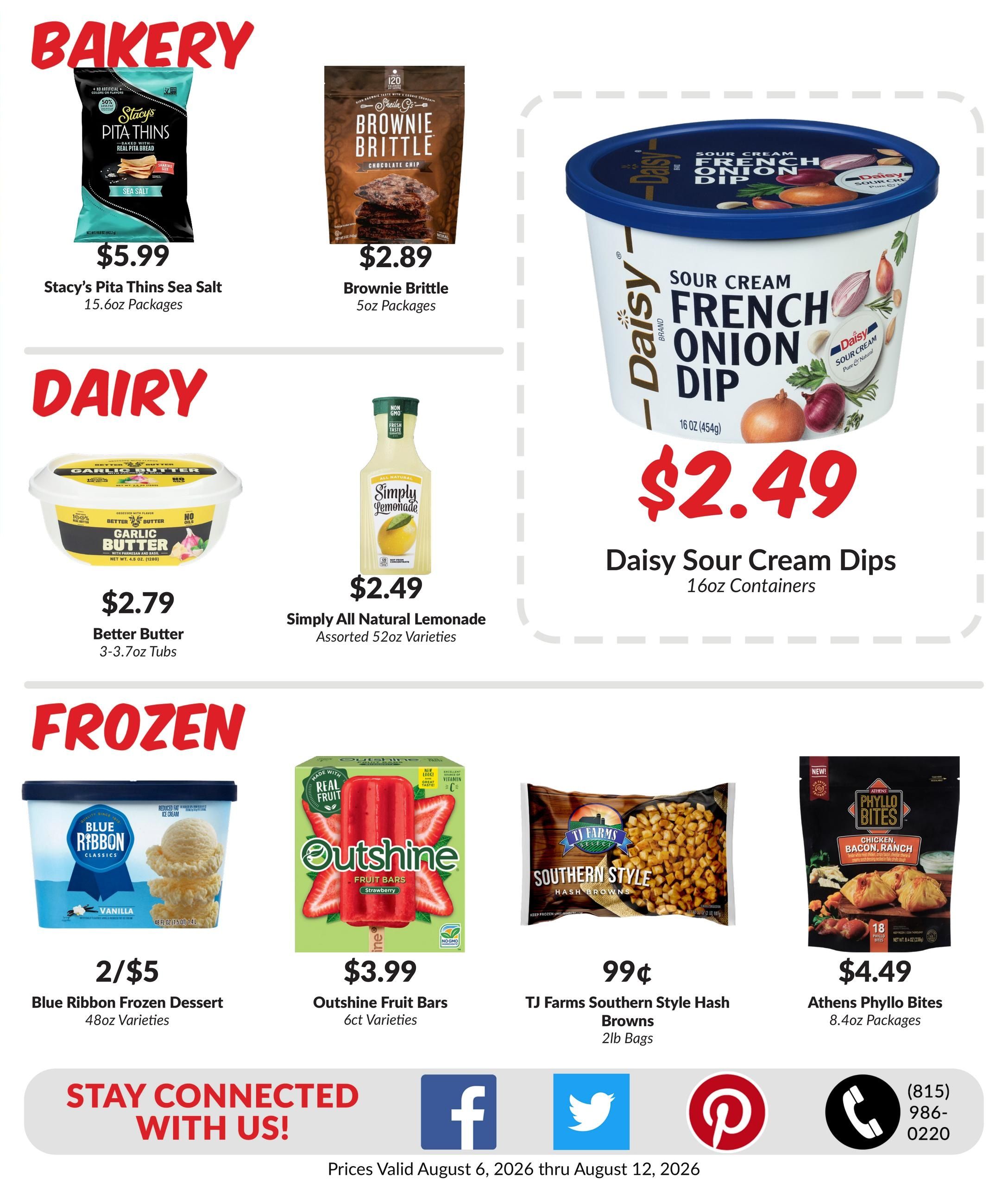 Woodman's Food Market (Rockford–Pecatonica Area, IL) M1000 Weekly Weekly Ad August 6 - 12, 2026