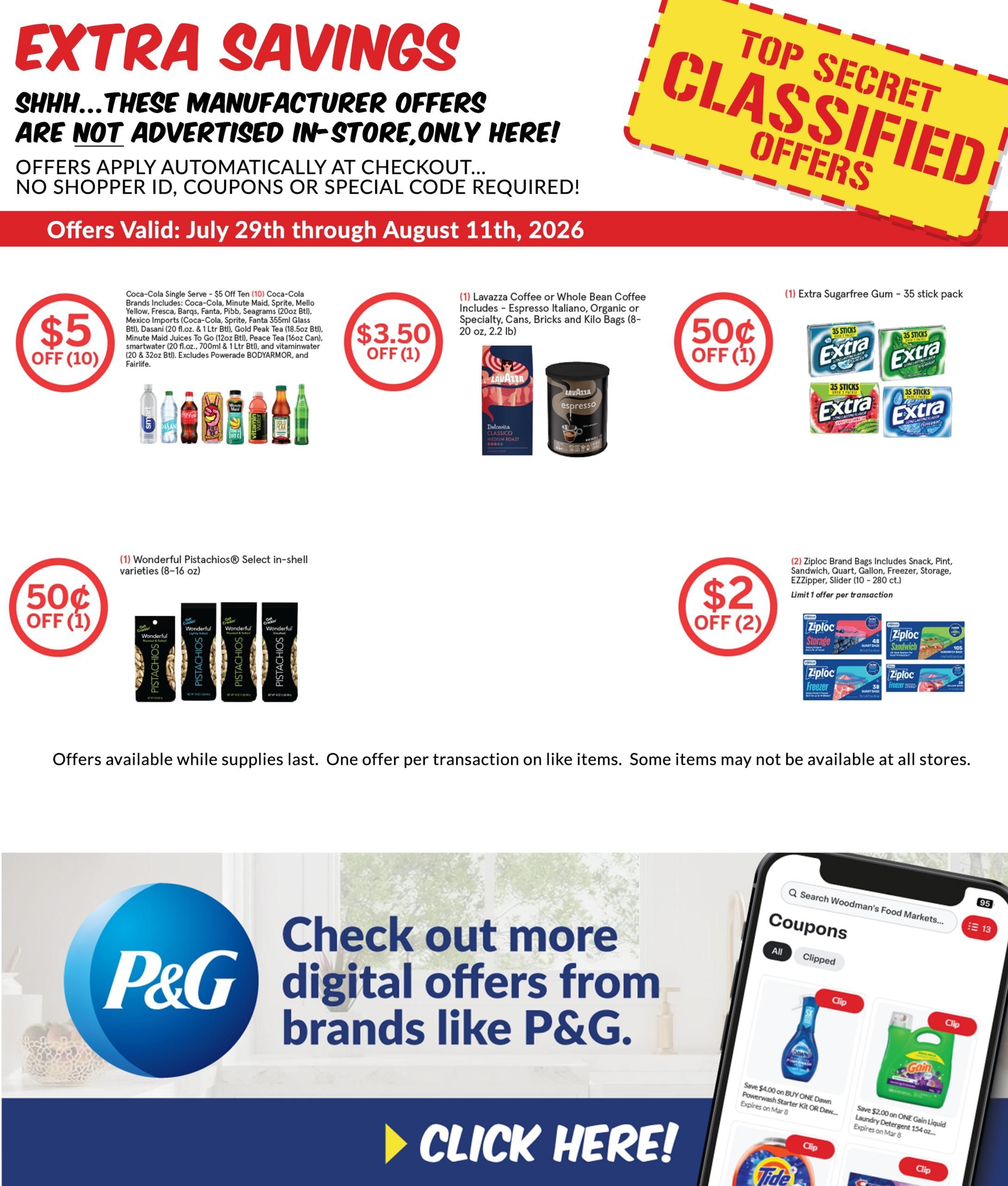 Woodman's Food Market (Rockford–Pecatonica Area, IL) M1000 Weekly Weekly Ad August 6 - 12, 2026