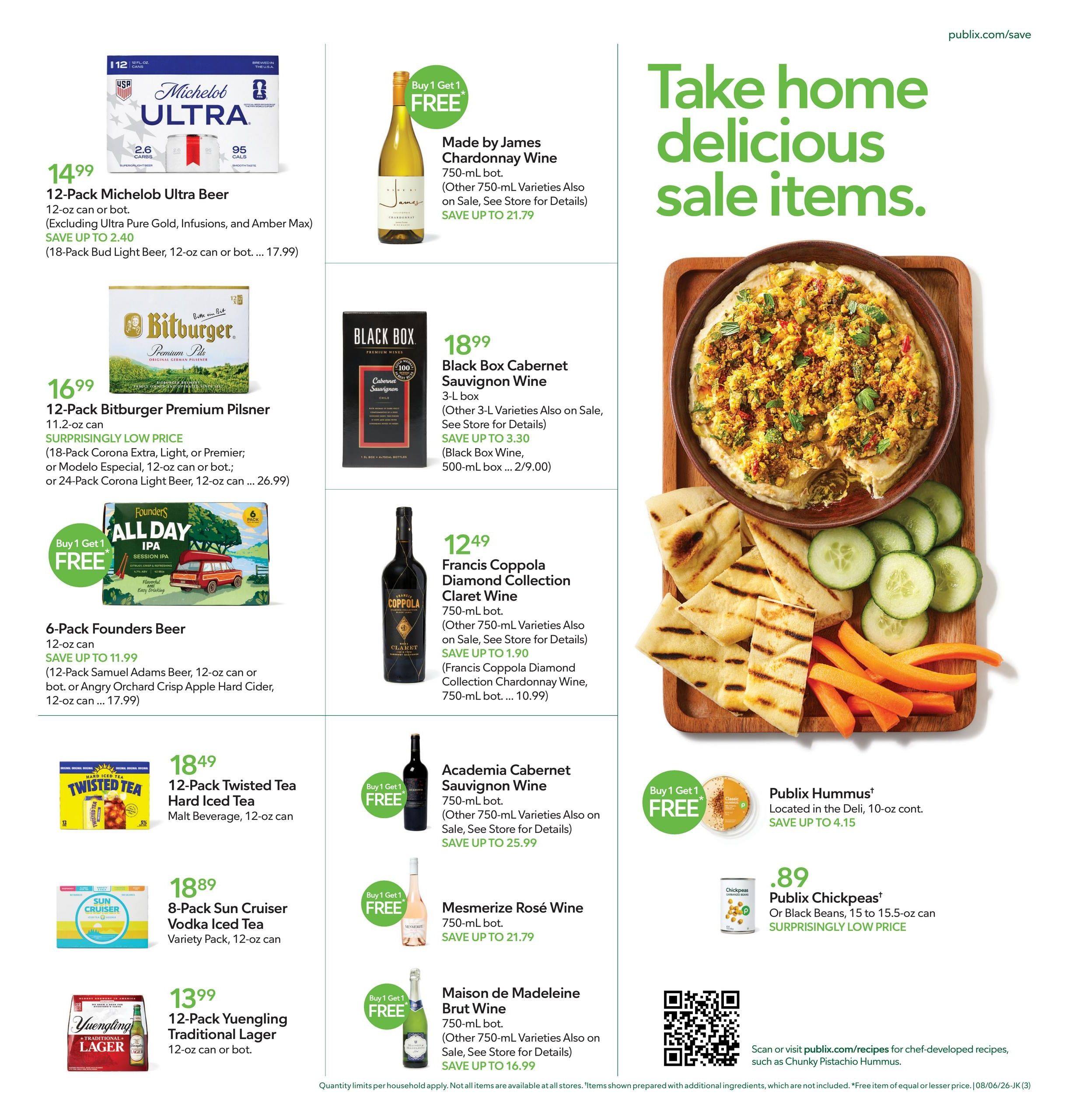 Publix (Saint Augustine–Orange Park Area, FL) Weekly Ad August 6 - 12, 2026