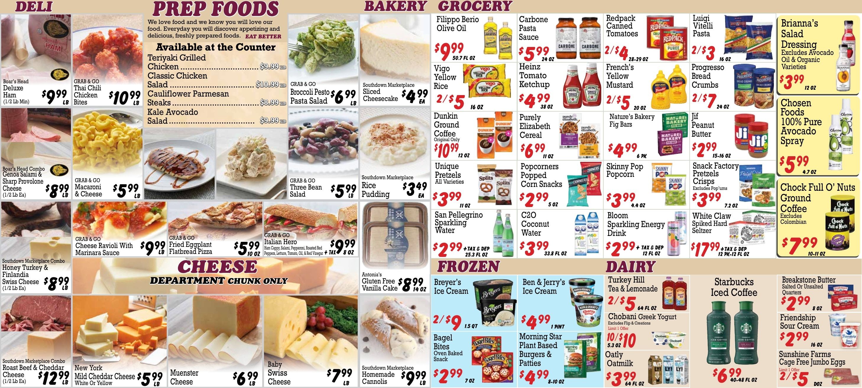 Southdown Marketplace (West Islip, NY) Weekly Ad August 7 - 13, 2026