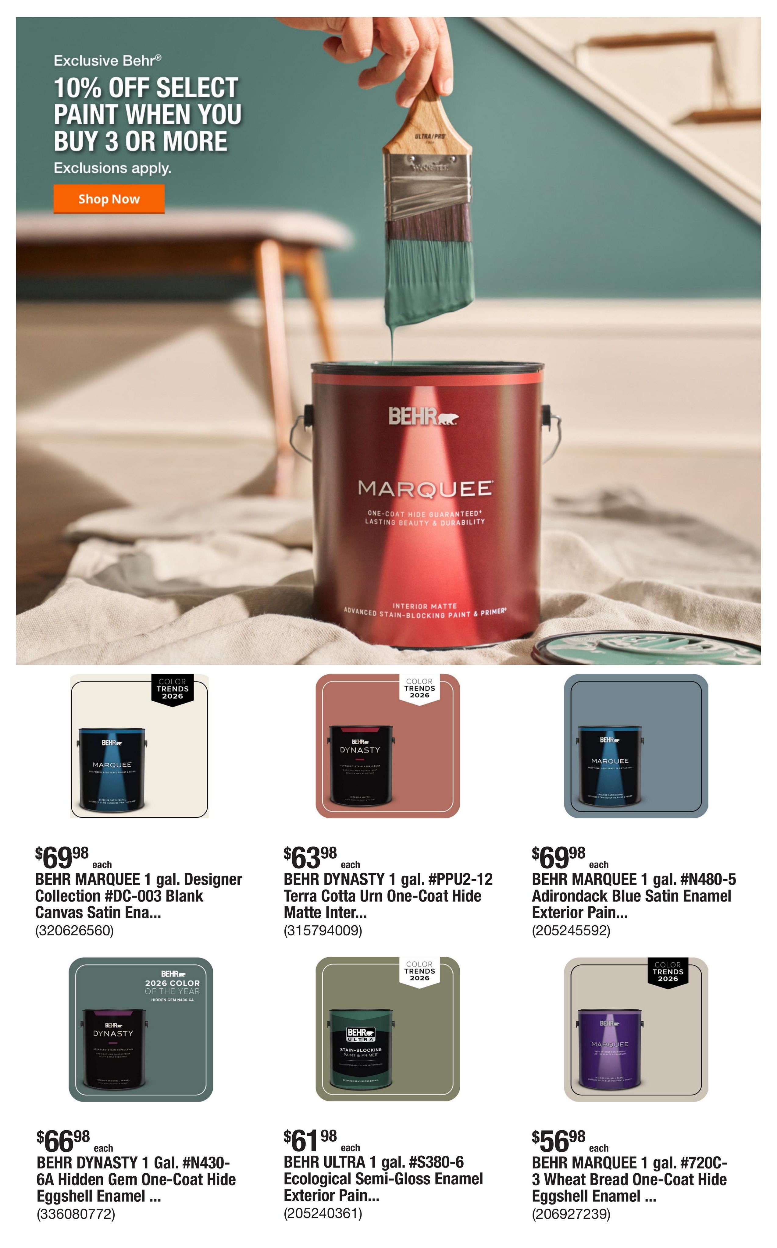 Home Depot (Myrtle Beach Area, SC) Weekly Ad August 6 - 13, 2026