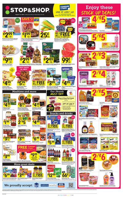 Stop & Shop (Providence Area, RI) Weekly Ad August 7 - 13, 2026