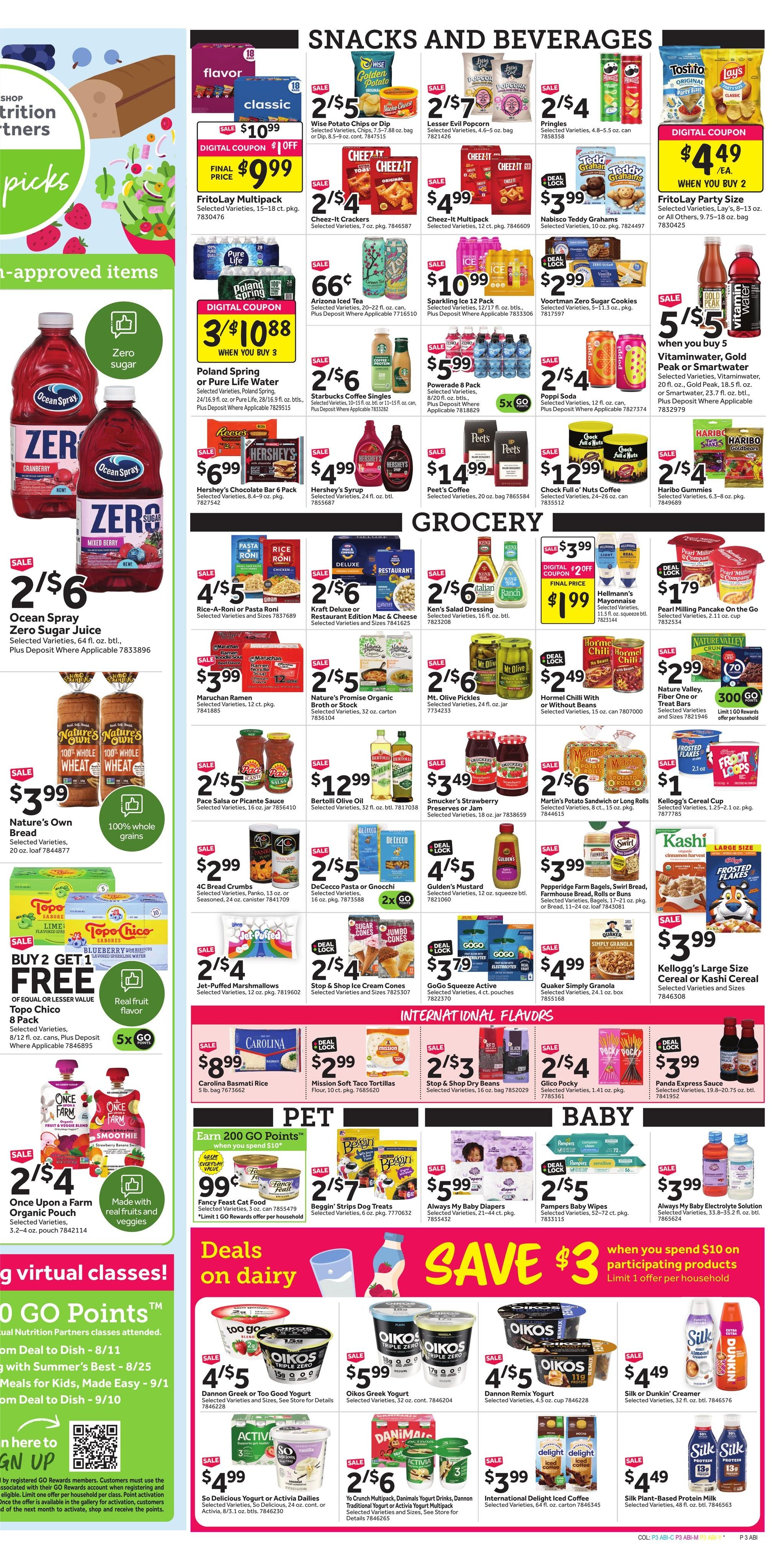 Stop & Shop (Providence Area, RI) Weekly Ad August 7 - 13, 2026
