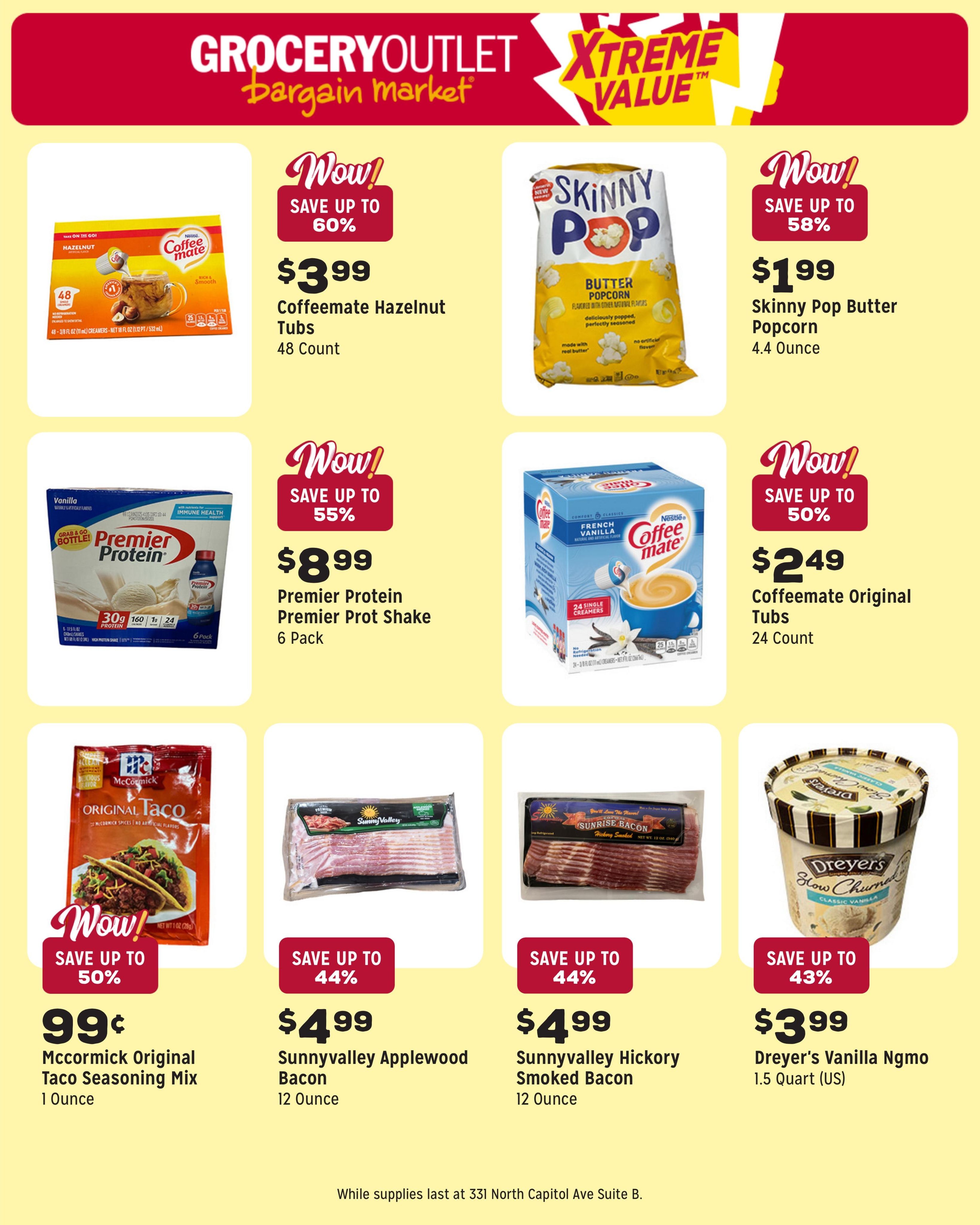 Grocery Outlet (Mount Hamilton Area, CA) Weekly Ad August 5 - 11, 2026