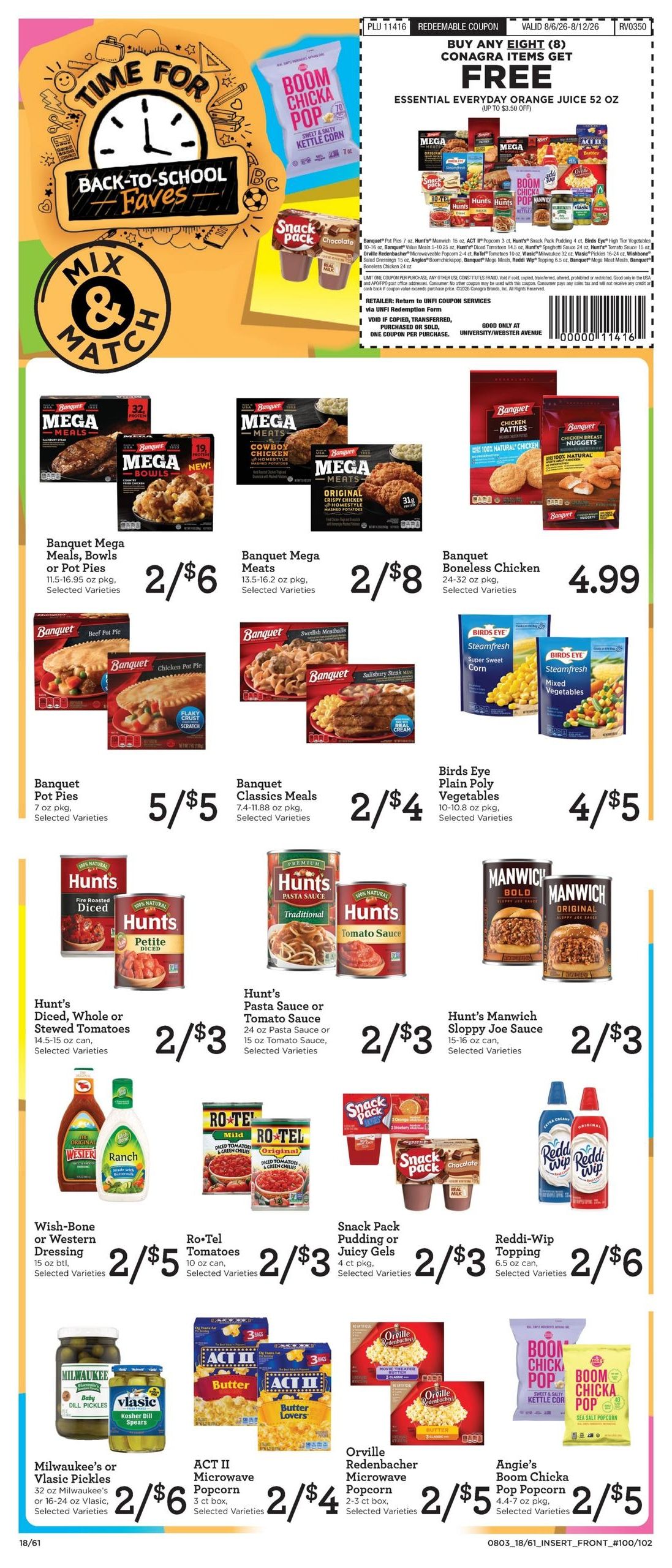 Avenue Markets Weekly Ad August 6 - 12, 2026