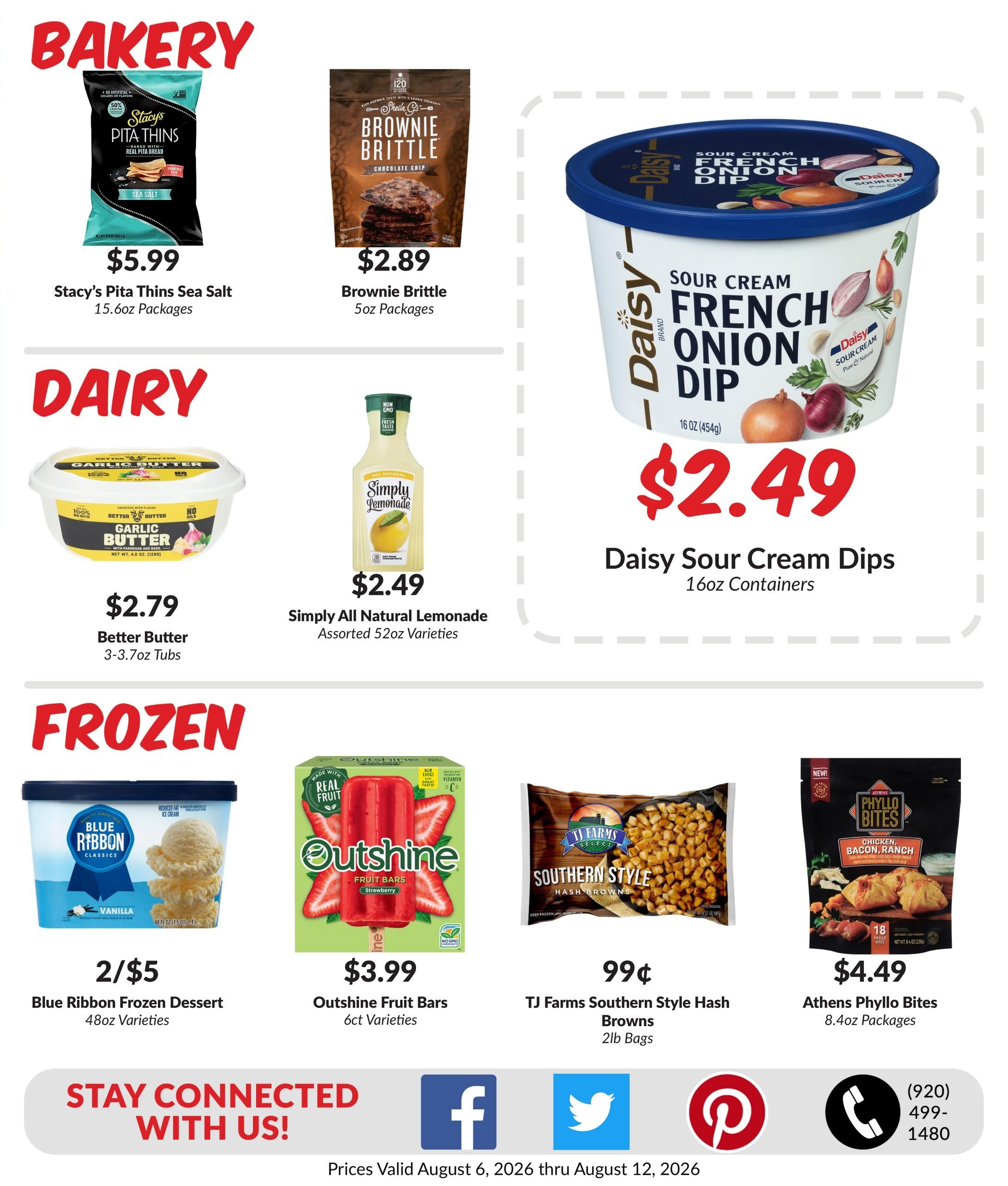 Woodman's Food Market (Green Bay Area, WI) M1000 Weekly Weekly Ad August 6 - 12, 2026